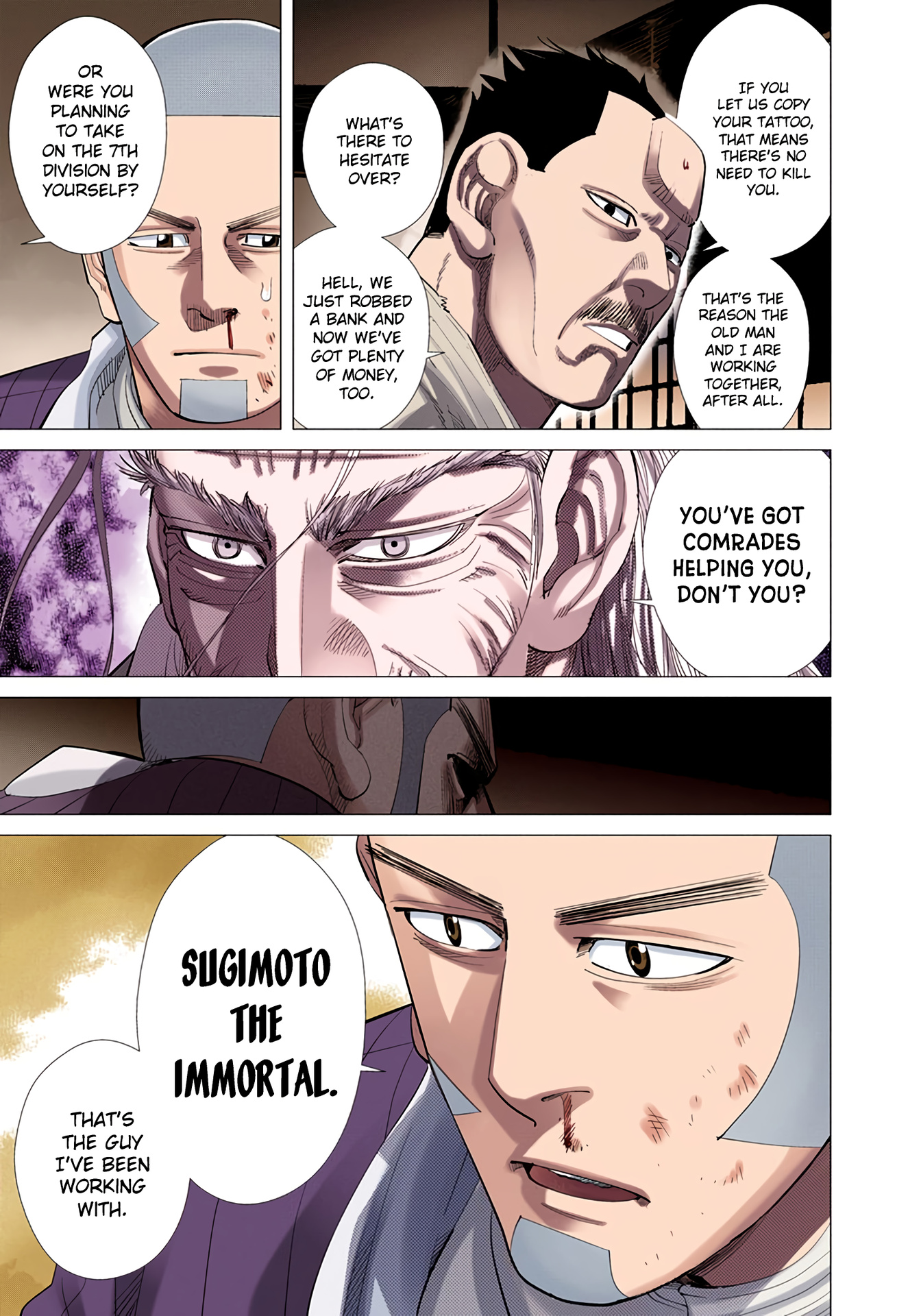 Golden Kamuy - Digital Colored Comics - Vol.4 Chapter 37: Start Of Spring