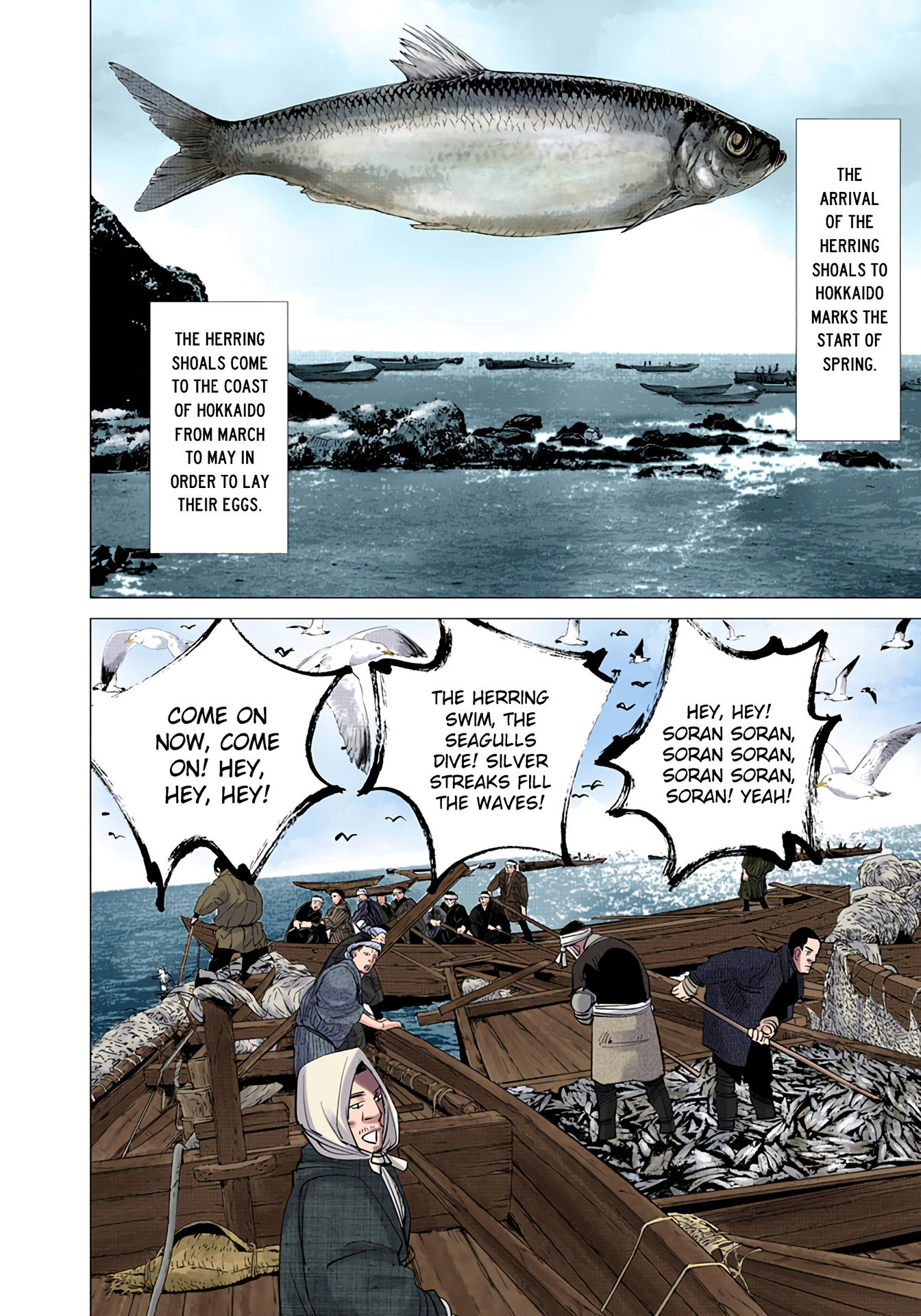 Golden Kamuy - Digital Colored Comics - Vol.4 Chapter 37: Start Of Spring