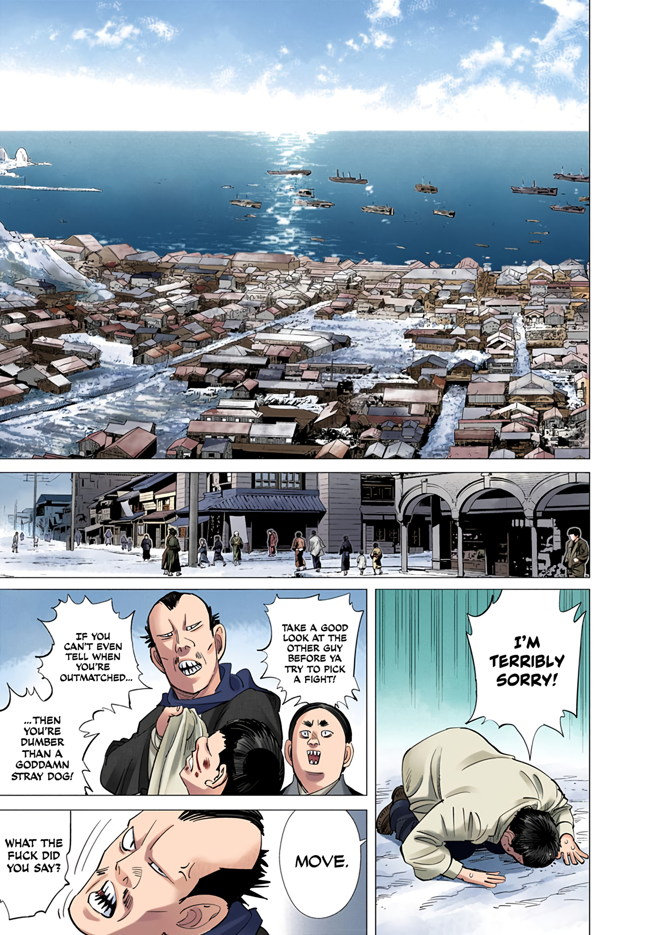 Golden Kamuy - Digital Colored Comics - Vol.4 Chapter 33: Run Like Hell