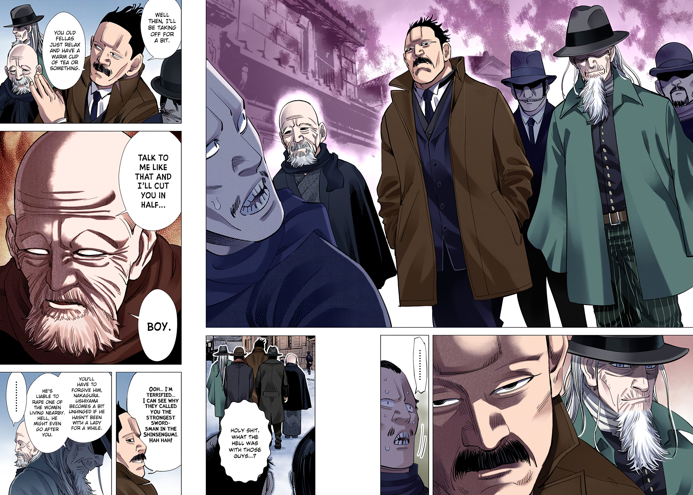 Golden Kamuy - Digital Colored Comics - Vol.4 Chapter 33: Run Like Hell