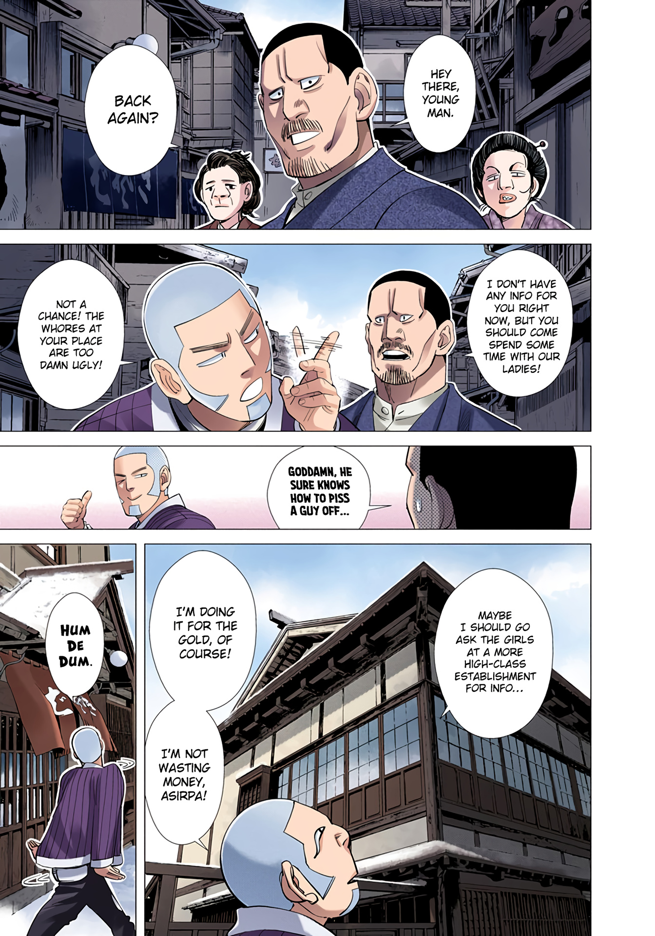 Golden Kamuy - Digital Colored Comics - Vol.4 Chapter 33: Run Like Hell