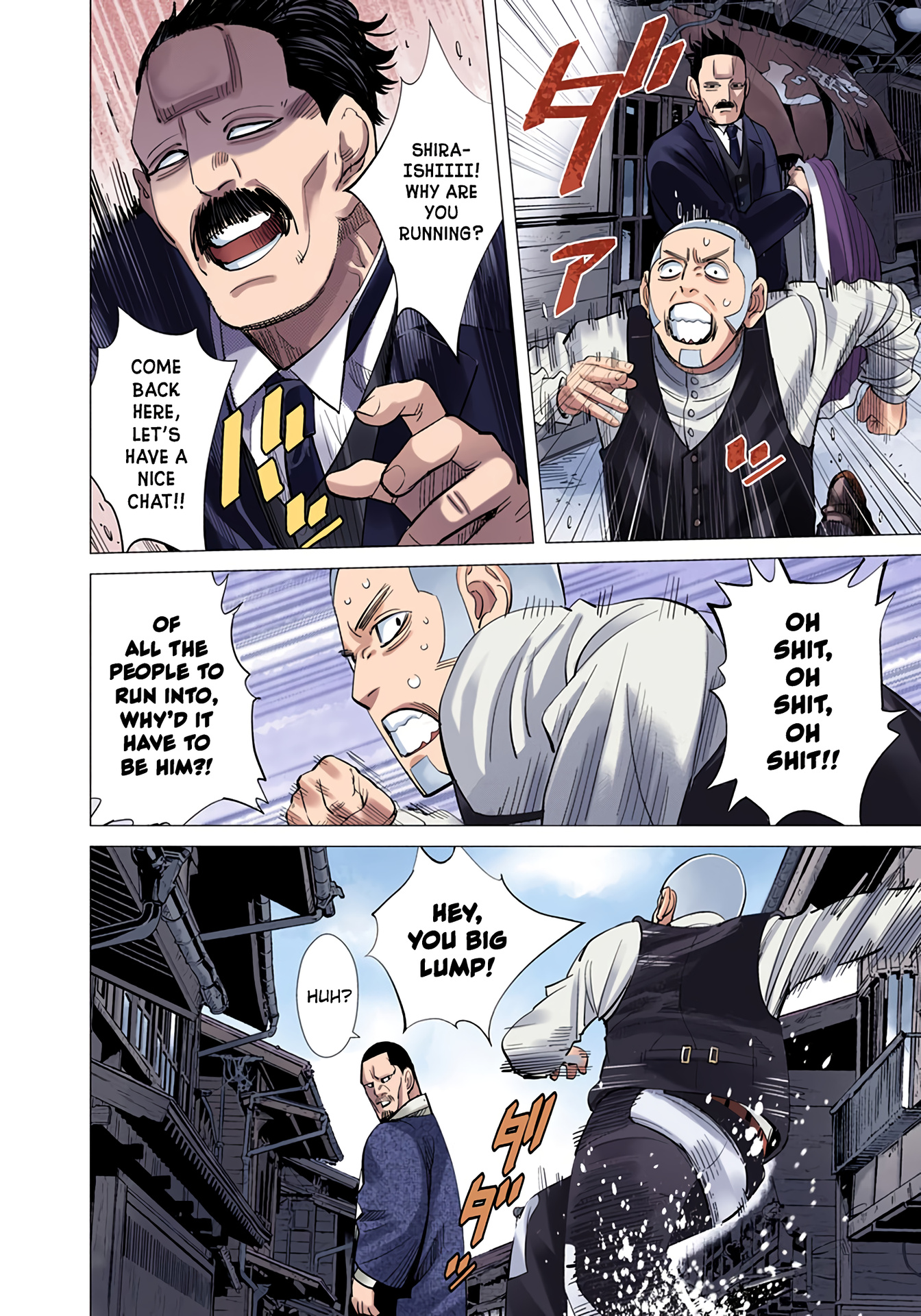 Golden Kamuy - Digital Colored Comics - Vol.4 Chapter 33: Run Like Hell