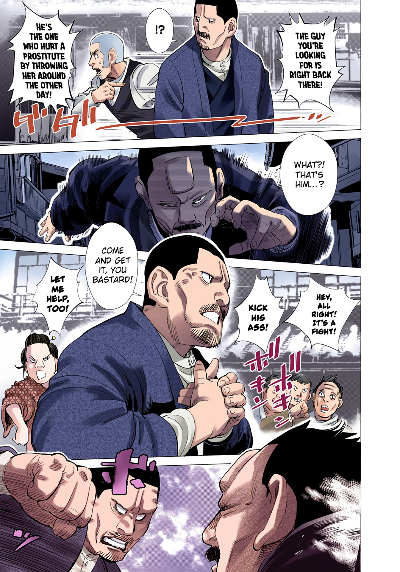 Golden Kamuy - Digital Colored Comics - Vol.4 Chapter 33: Run Like Hell