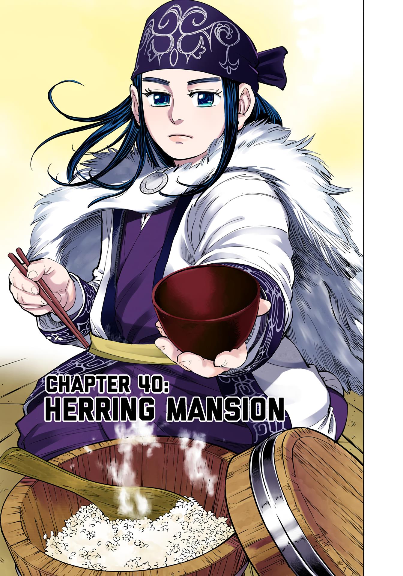 Golden Kamuy - Digital Colored Comics - Vol.5 Chapter 40: Herring Mansion