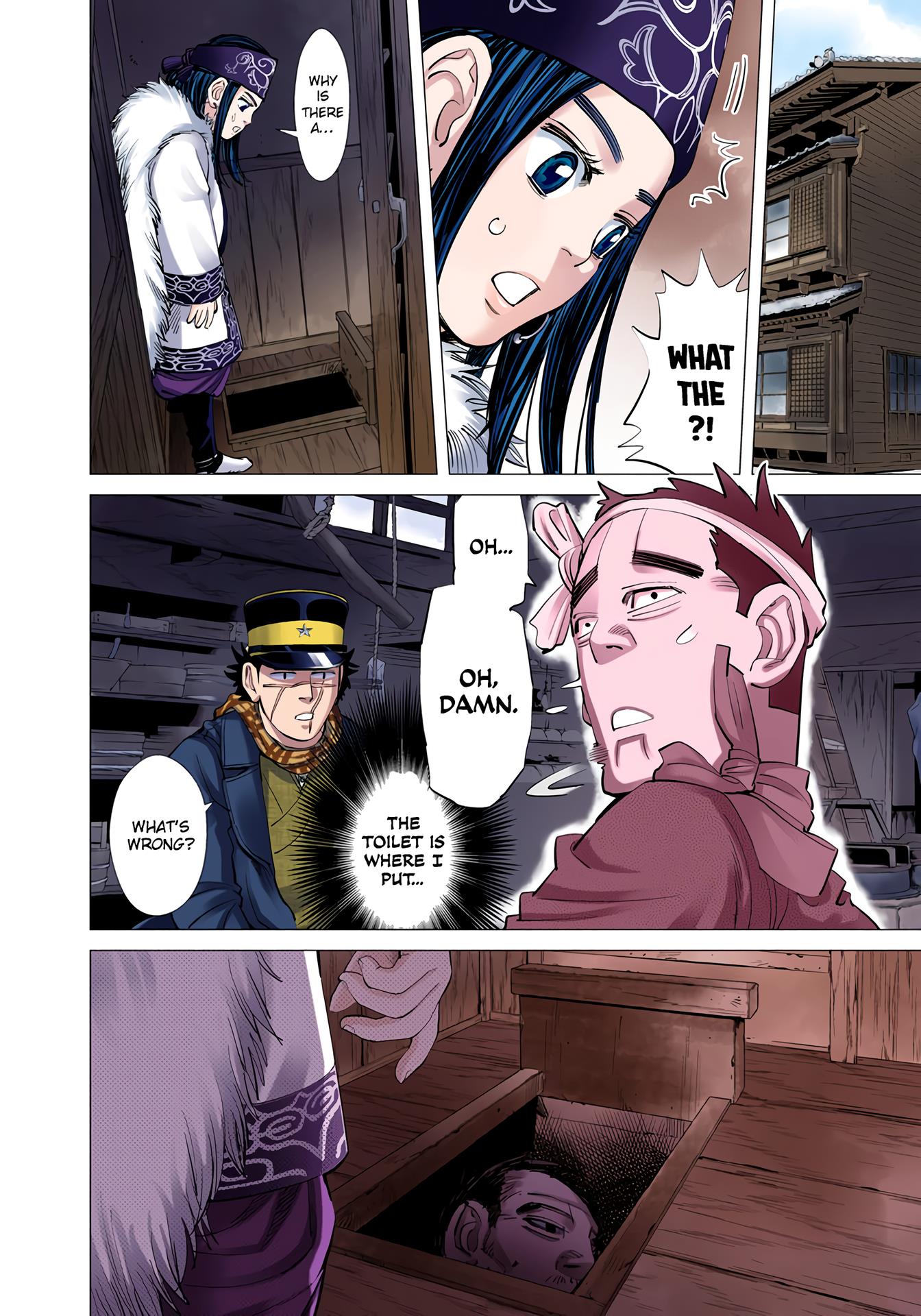 Golden Kamuy - Digital Colored Comics - Vol.5 Chapter 40: Herring Mansion