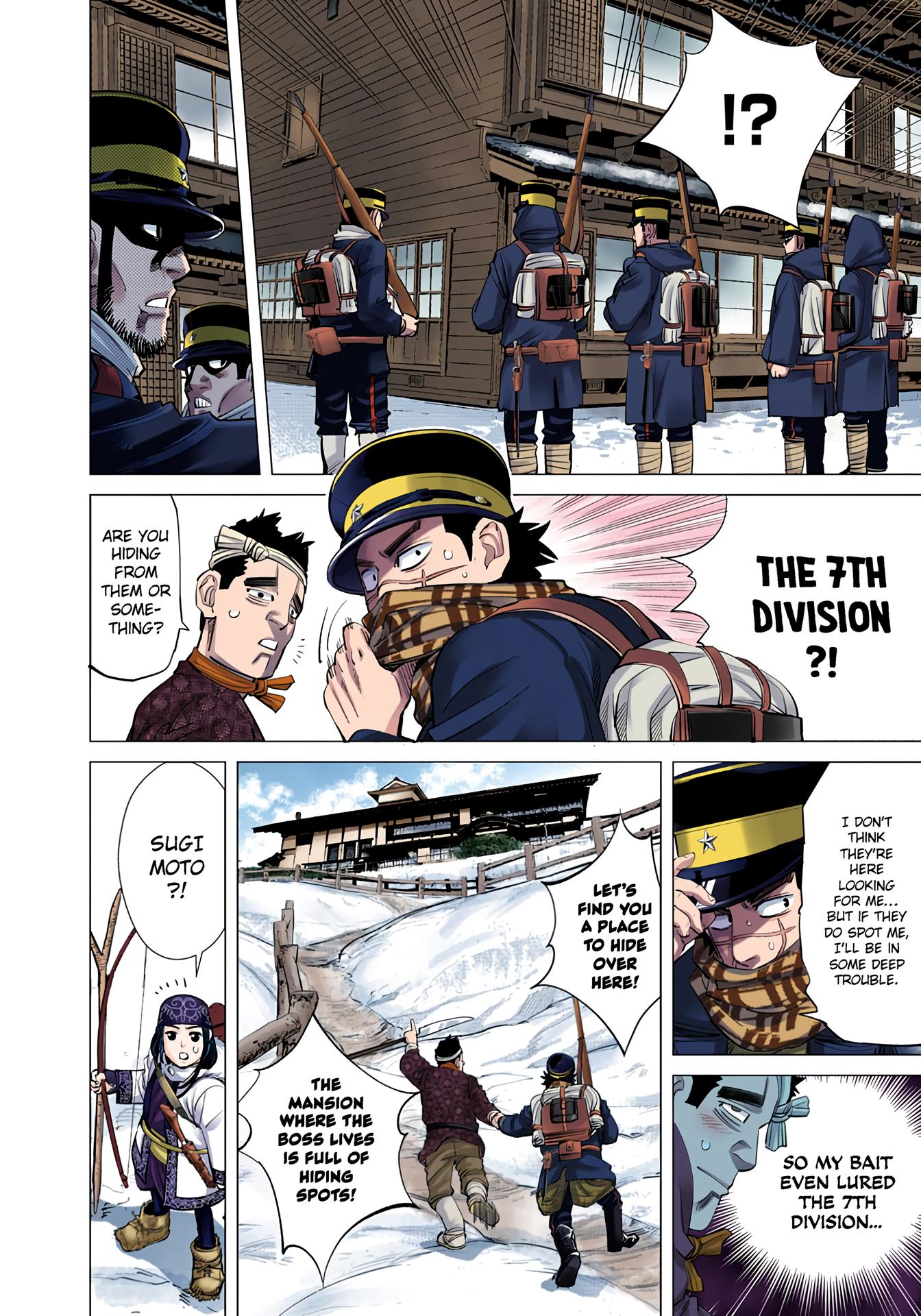 Golden Kamuy - Digital Colored Comics - Vol.5 Chapter 40: Herring Mansion