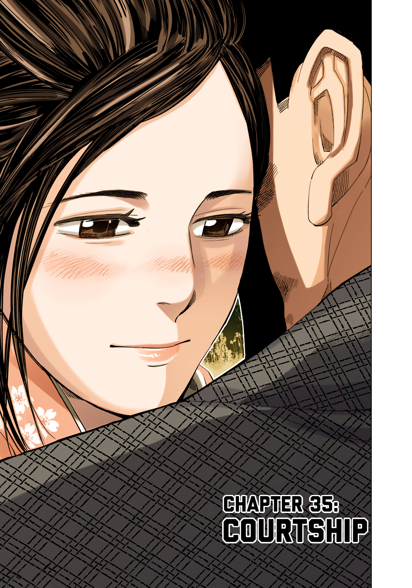 Golden Kamuy - Digital Colored Comics - Vol.4 Chapter 35: Courtship