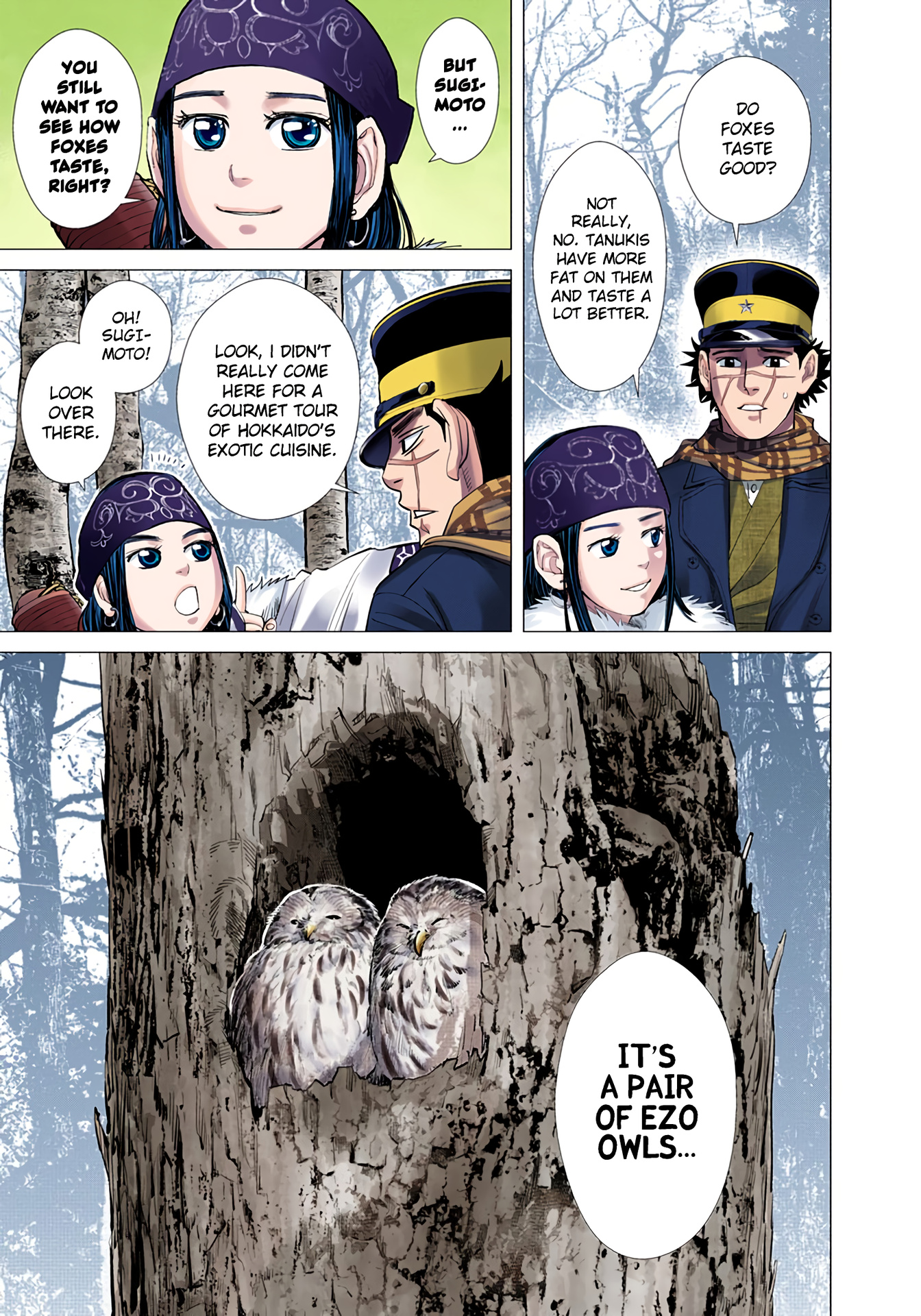 Golden Kamuy - Digital Colored Comics - Vol.4 Chapter 35: Courtship