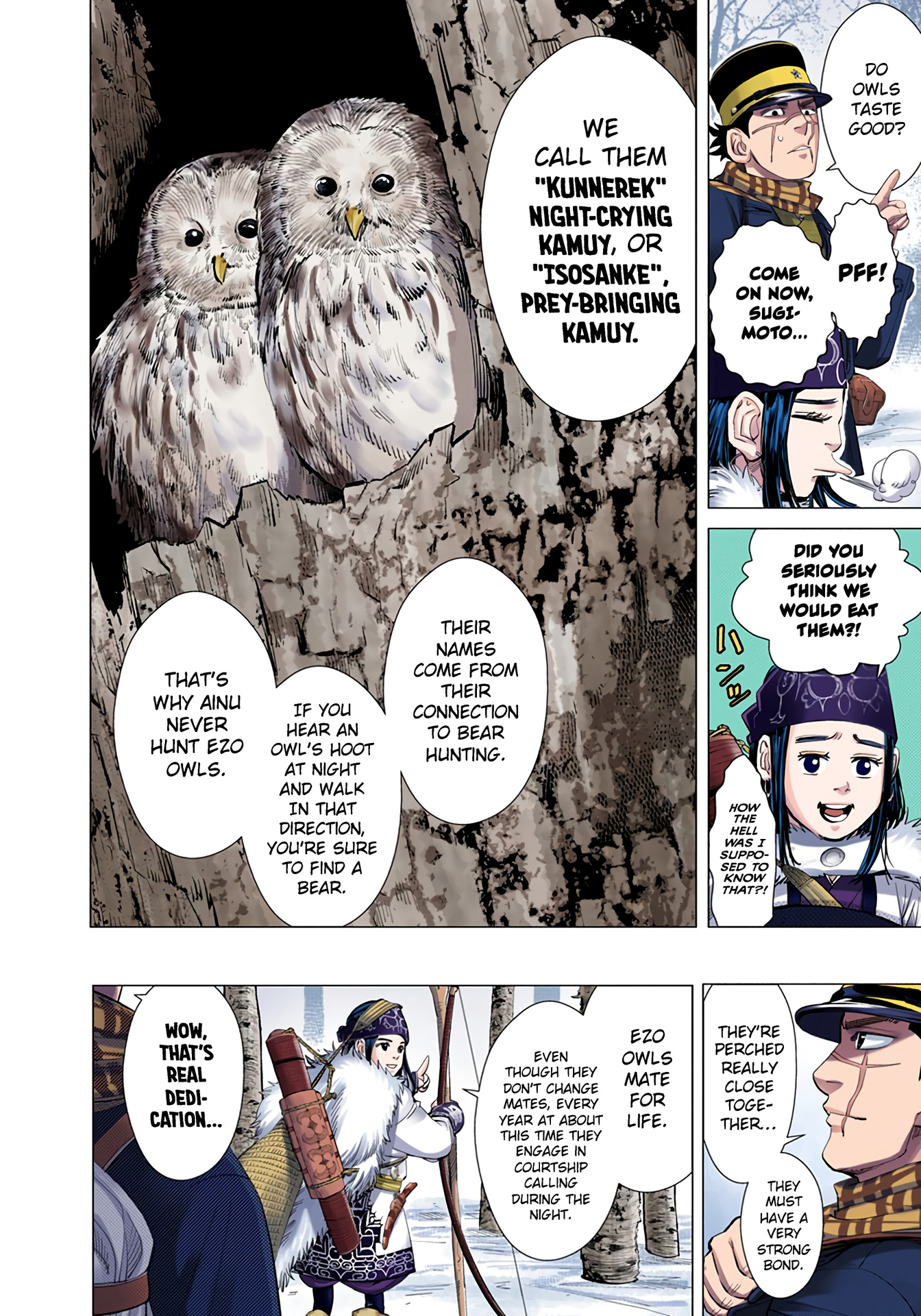 Golden Kamuy - Digital Colored Comics - Vol.4 Chapter 35: Courtship