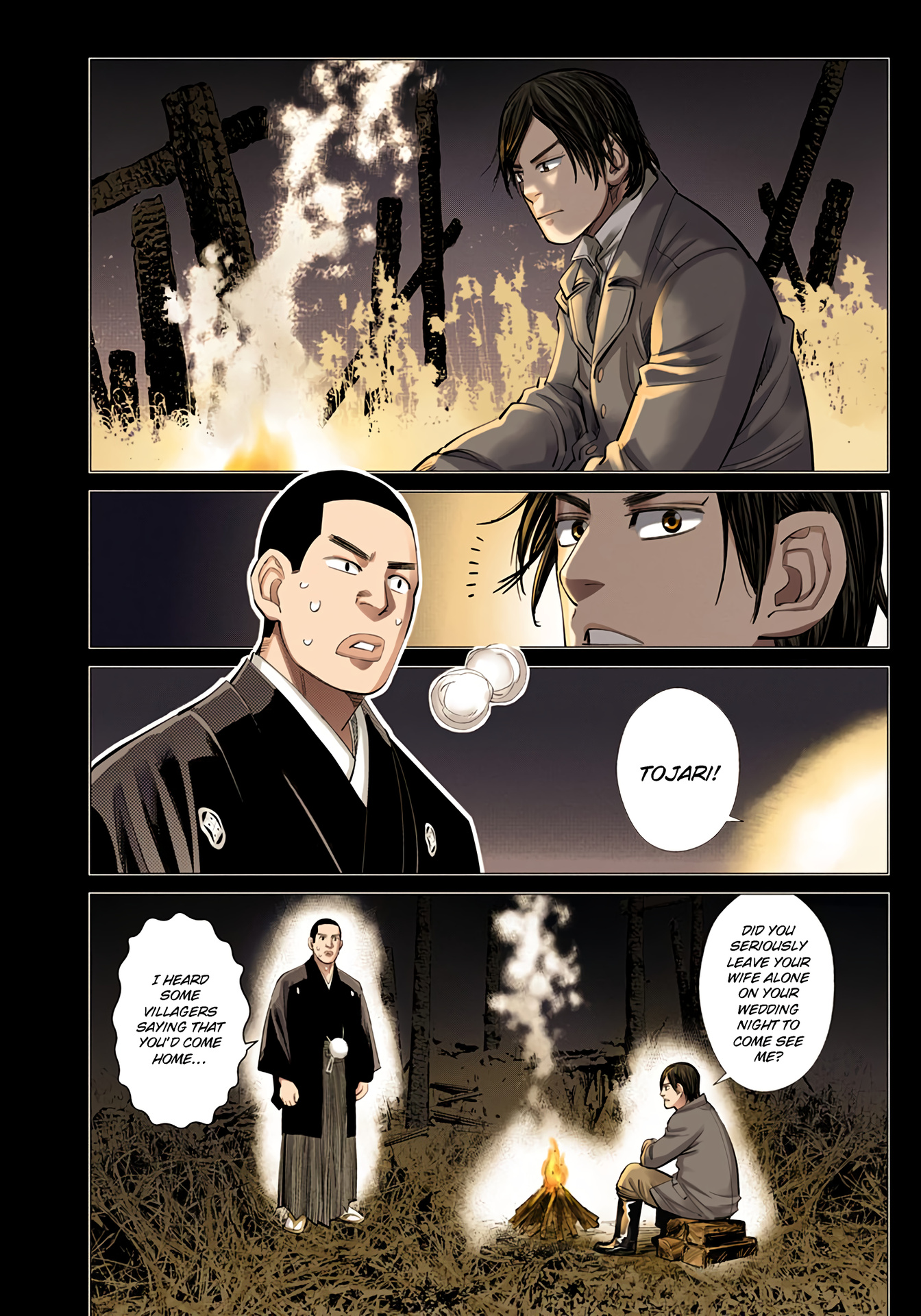 Golden Kamuy - Digital Colored Comics - Vol.4 Chapter 35: Courtship