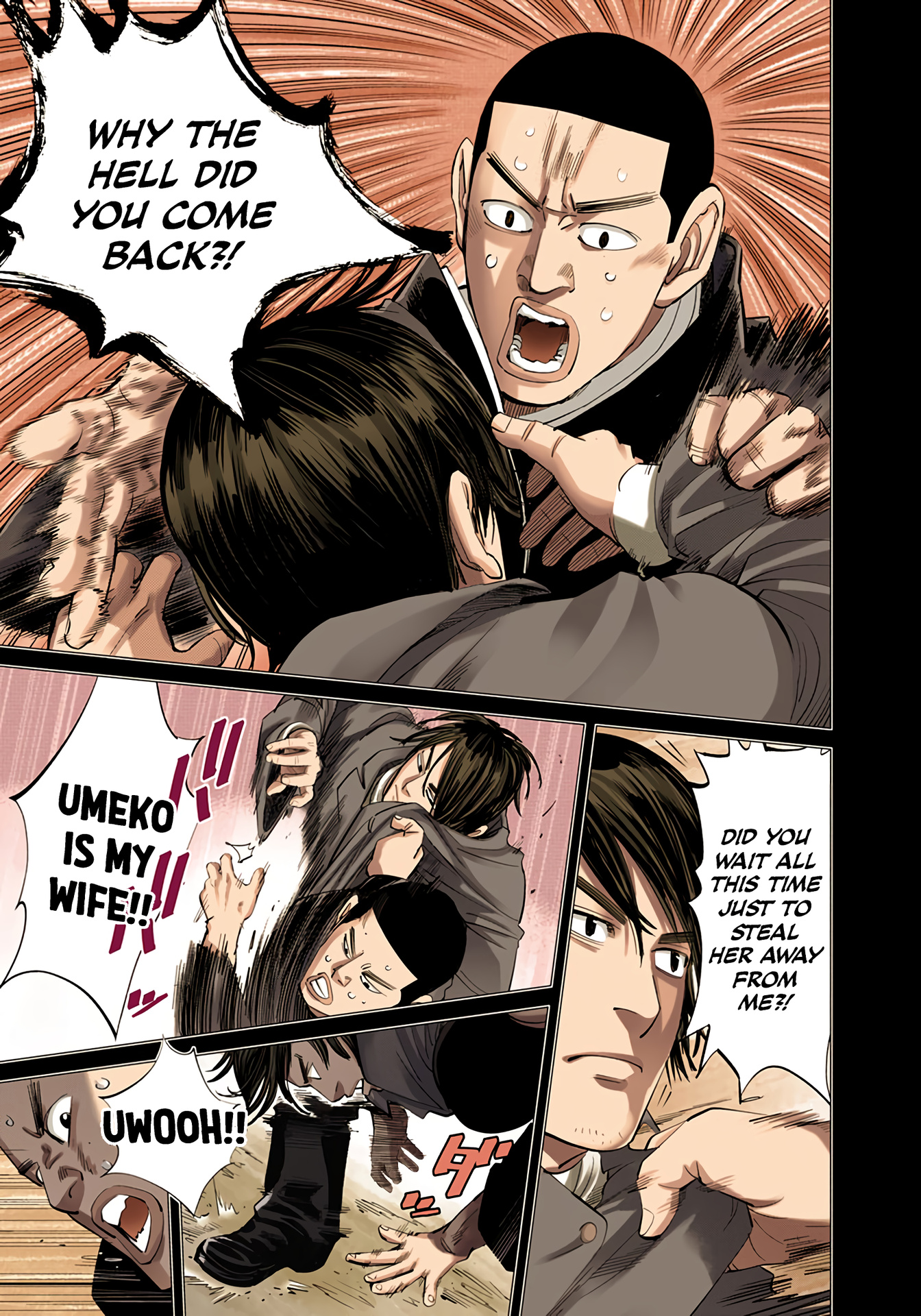 Golden Kamuy - Digital Colored Comics - Vol.4 Chapter 35: Courtship