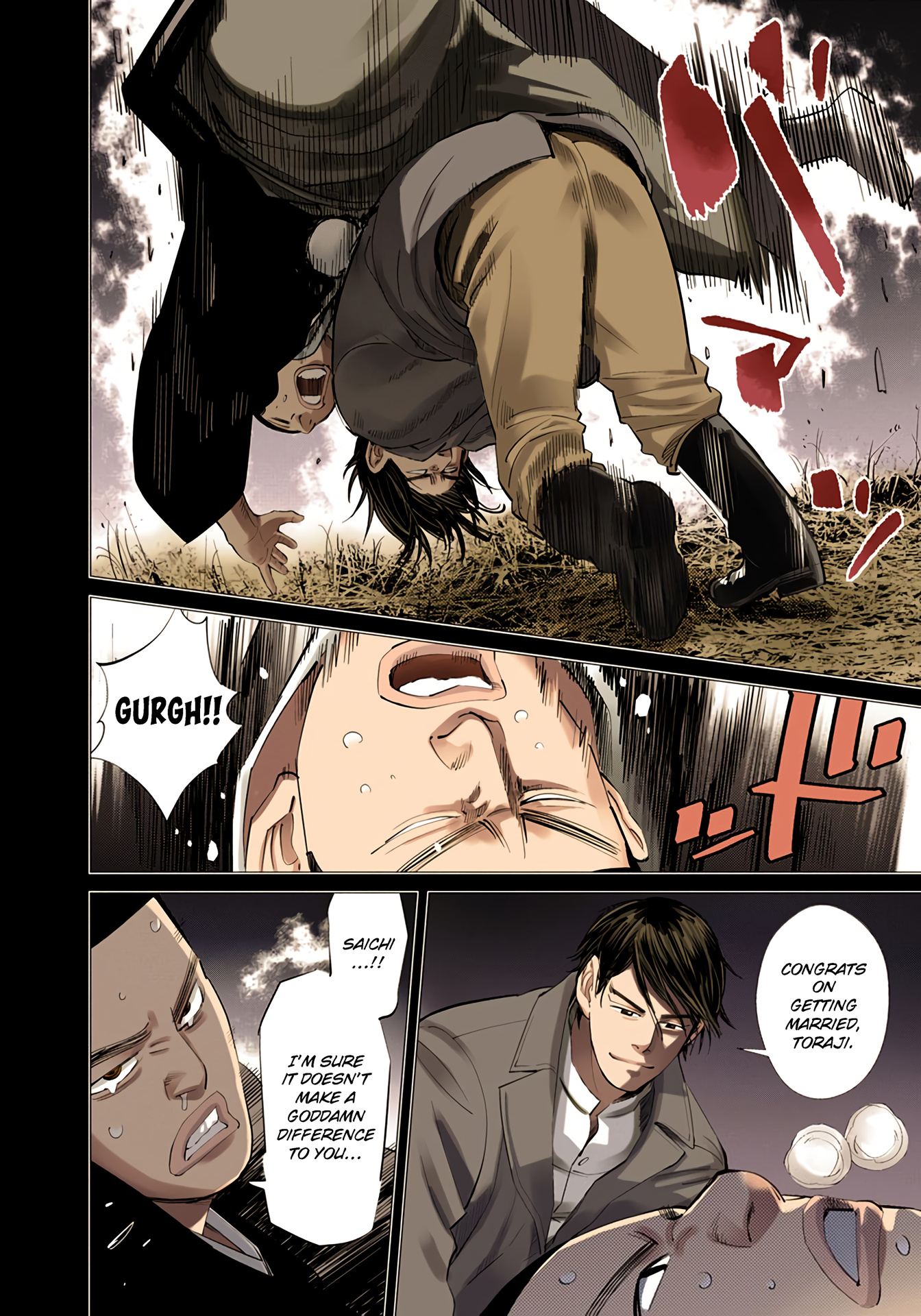 Golden Kamuy - Digital Colored Comics - Vol.4 Chapter 35: Courtship