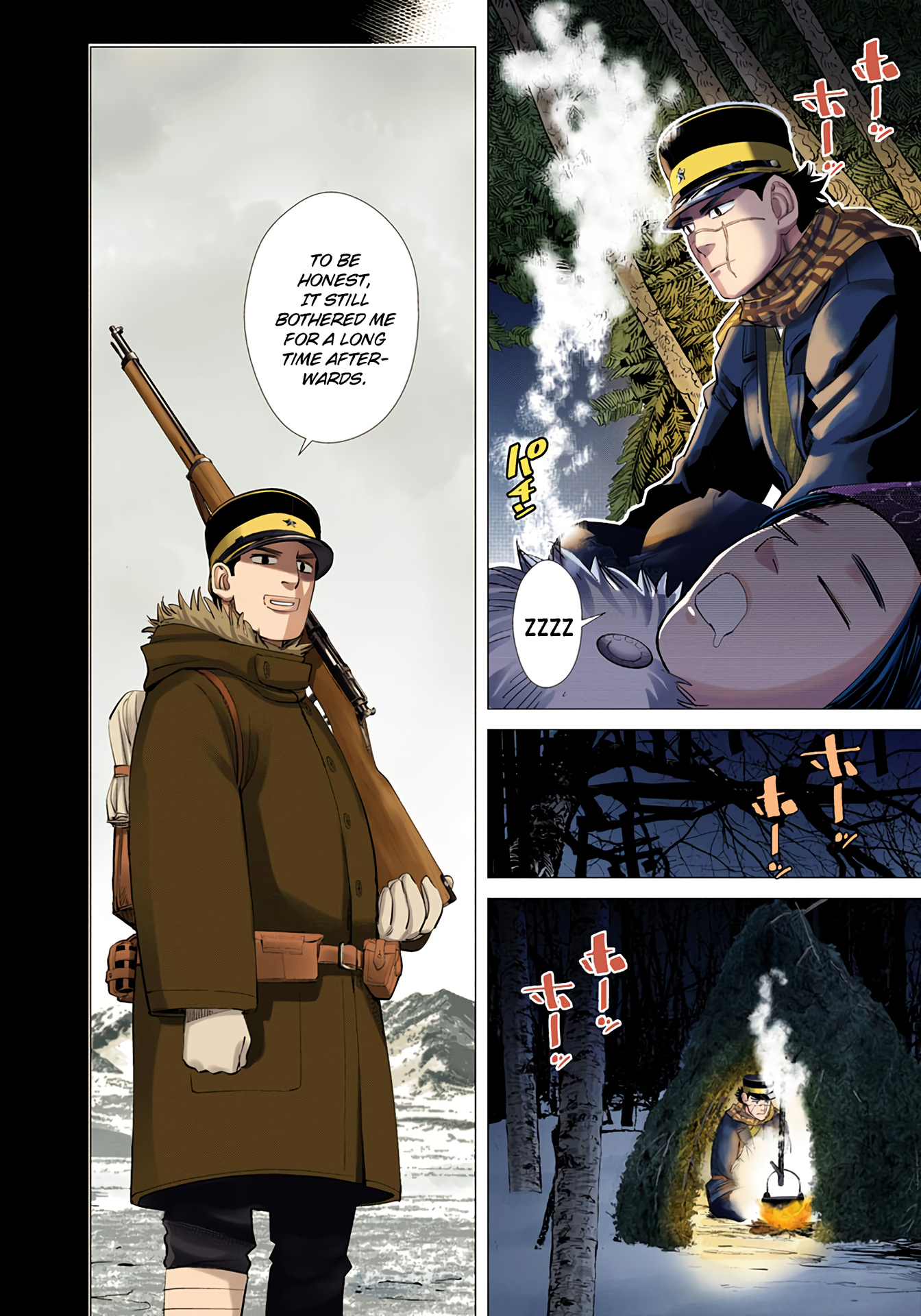 Golden Kamuy - Digital Colored Comics - Vol.4 Chapter 35: Courtship