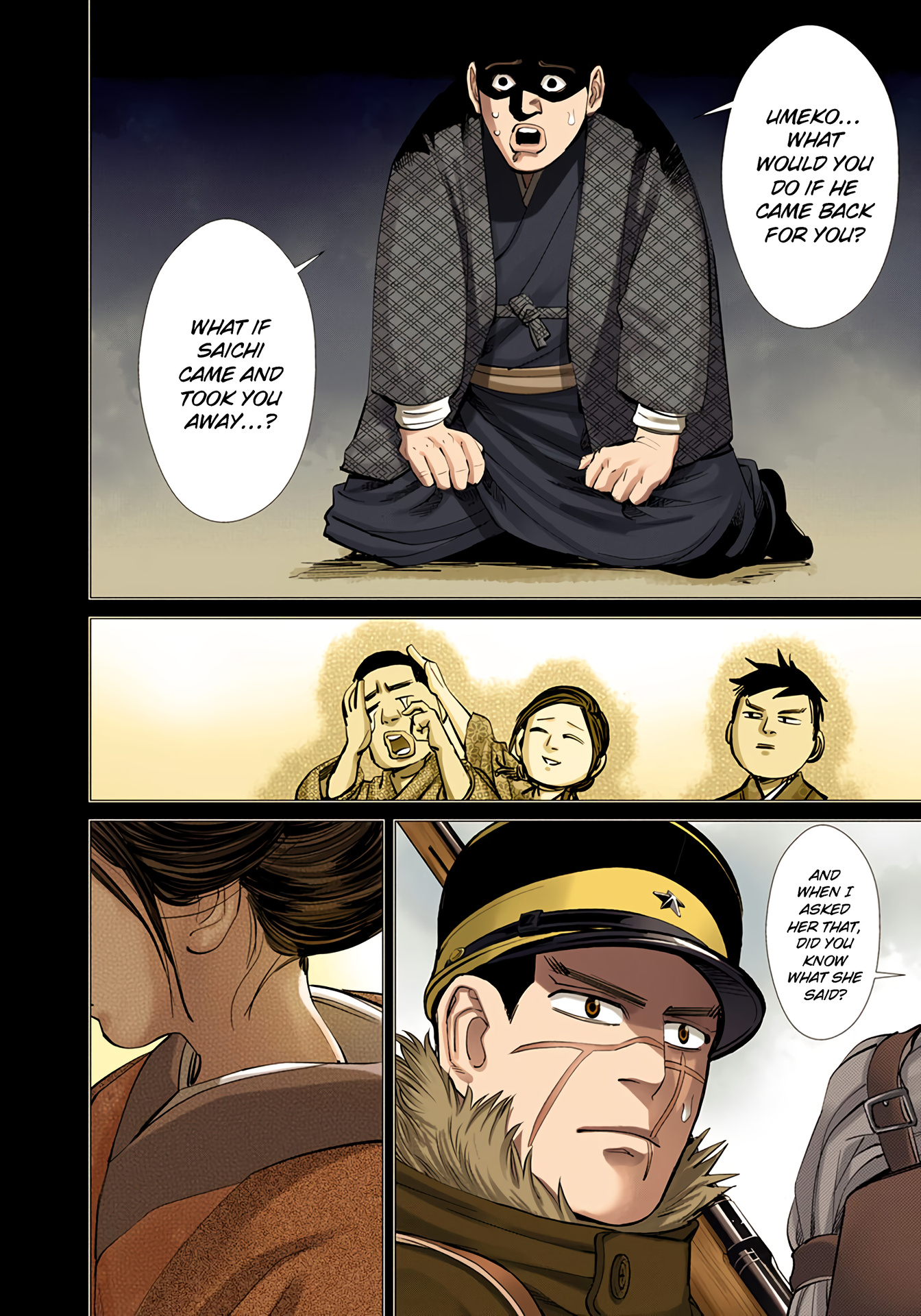 Golden Kamuy - Digital Colored Comics - Vol.4 Chapter 35: Courtship