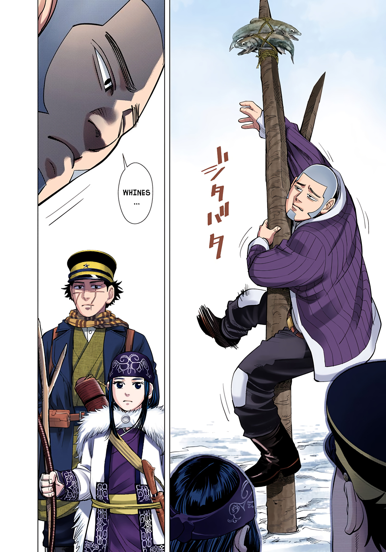 Golden Kamuy - Digital Colored Comics - Vol.4 Chapter 35: Courtship