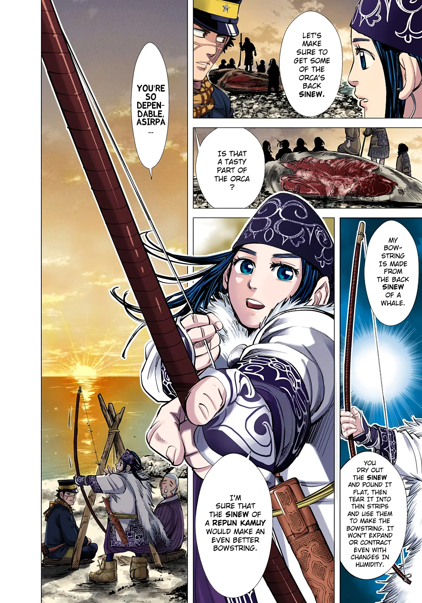 Golden Kamuy - Digital Colored Comics - Vol.5 Chapter 42: Repun Kamuy