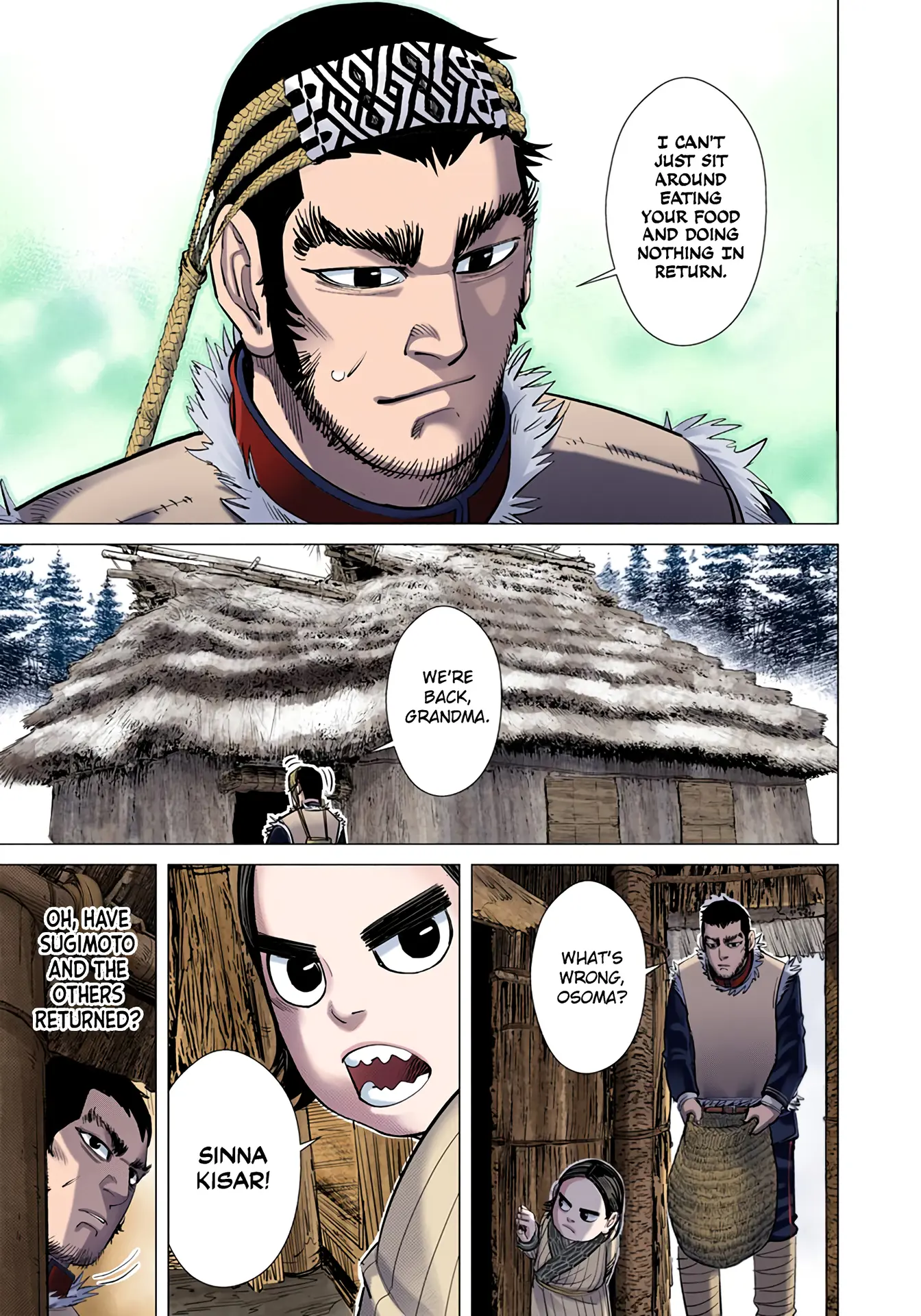 Golden Kamuy - Digital Colored Comics - Vol.5 Chapter 42: Repun Kamuy