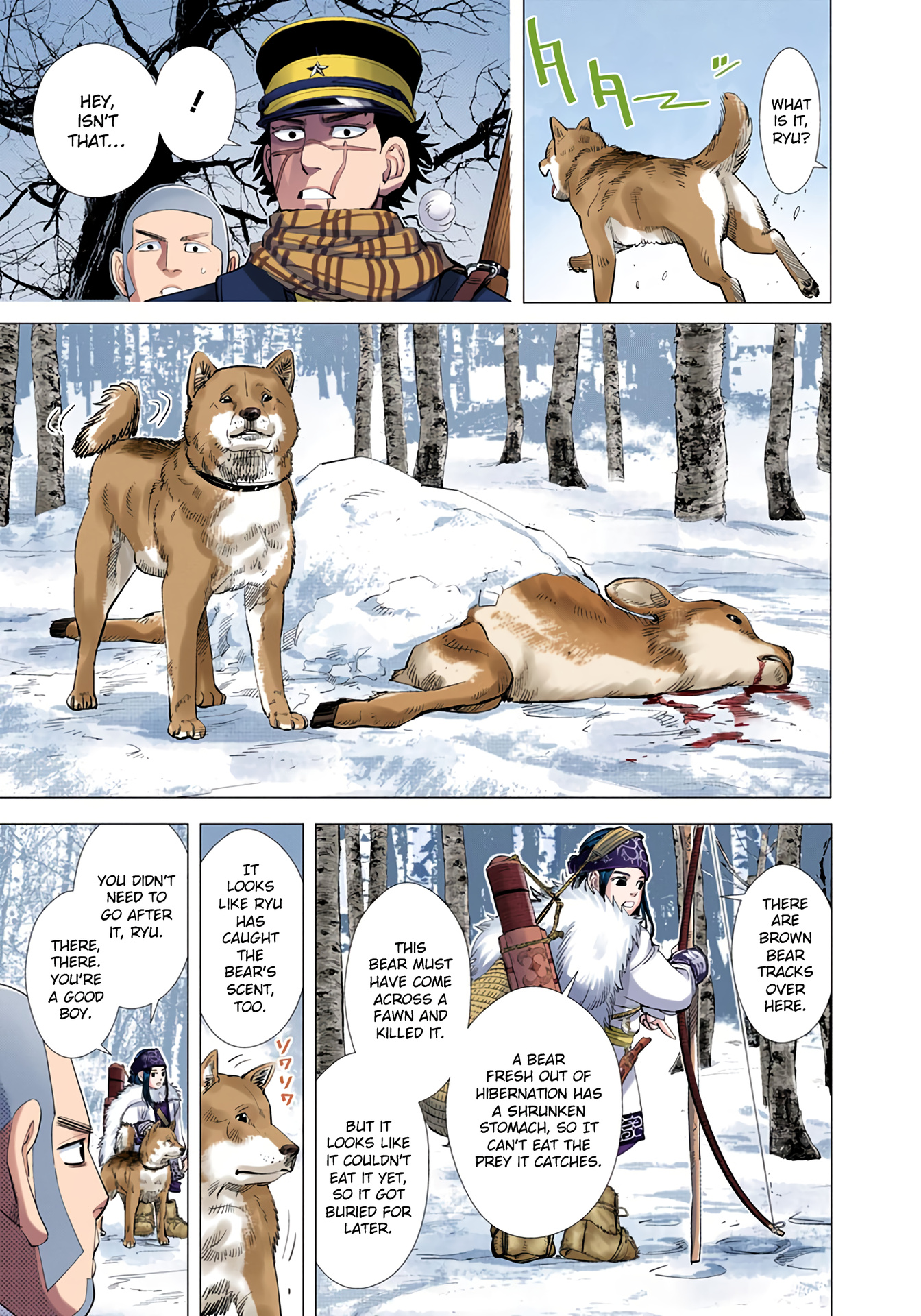 Golden Kamuy - Digital Colored Comics - Vol.4 Chapter 36: Useless