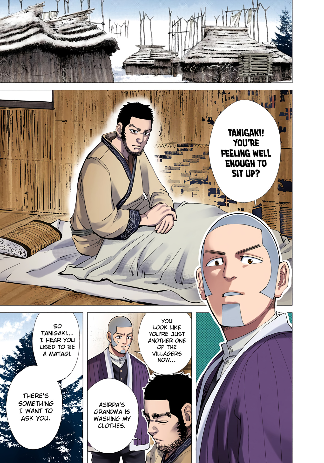 Golden Kamuy - Digital Colored Comics - Vol.4 Chapter 36: Useless