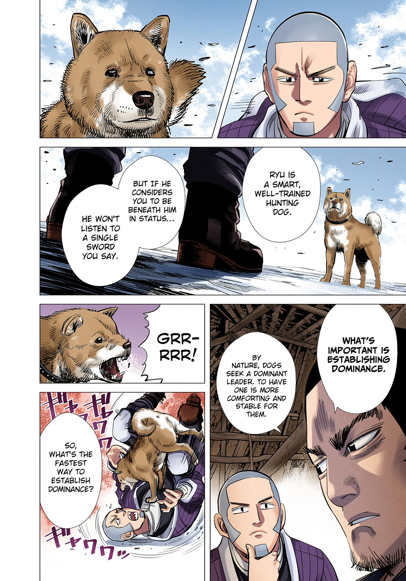 Golden Kamuy - Digital Colored Comics - Vol.4 Chapter 36: Useless