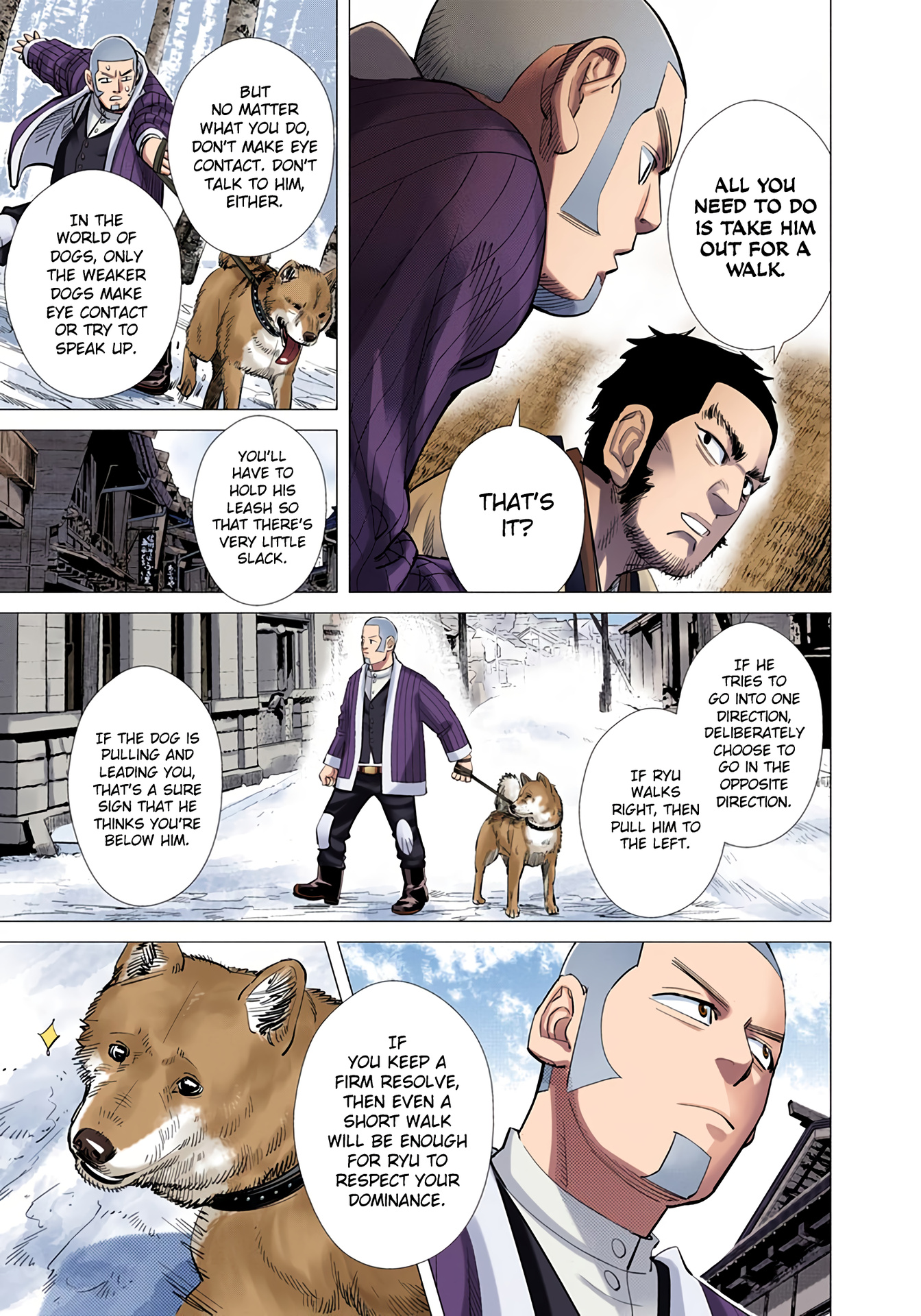 Golden Kamuy - Digital Colored Comics - Vol.4 Chapter 36: Useless