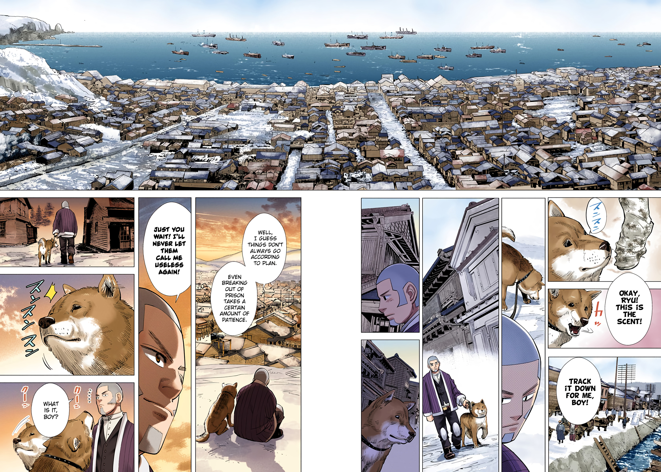 Golden Kamuy - Digital Colored Comics - Vol.4 Chapter 36: Useless