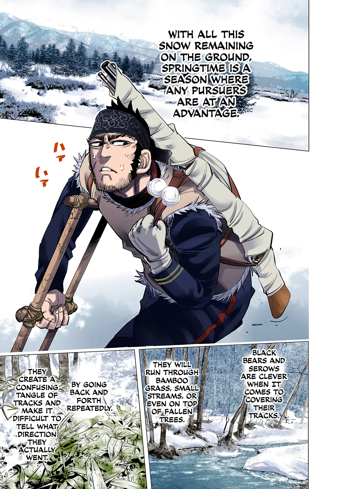 Golden Kamuy - Digital Colored Comics - Vol.5 Chapter 45: Tanigaki The Matagi