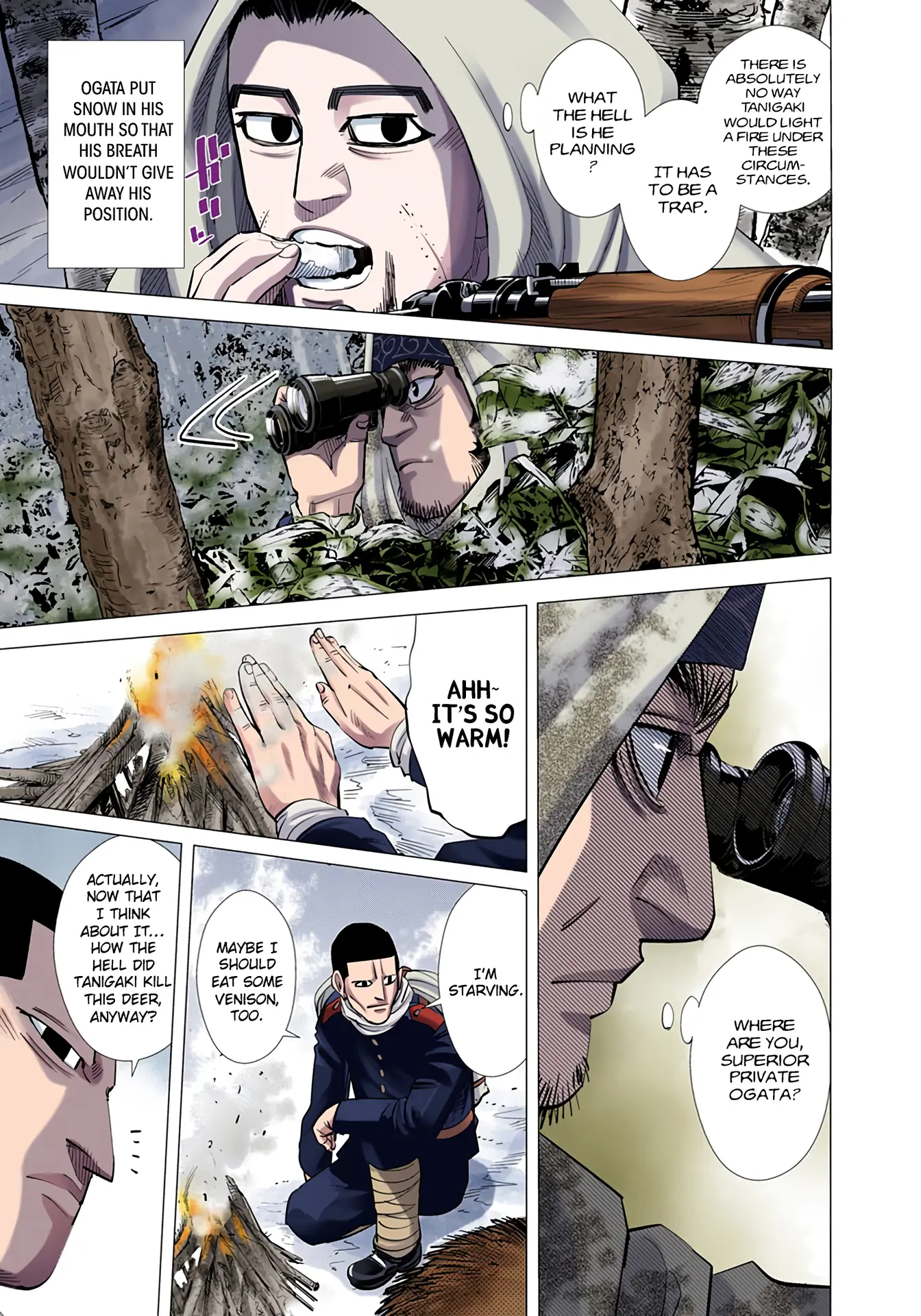 Golden Kamuy - Digital Colored Comics - Vol.5 Chapter 45: Tanigaki The Matagi