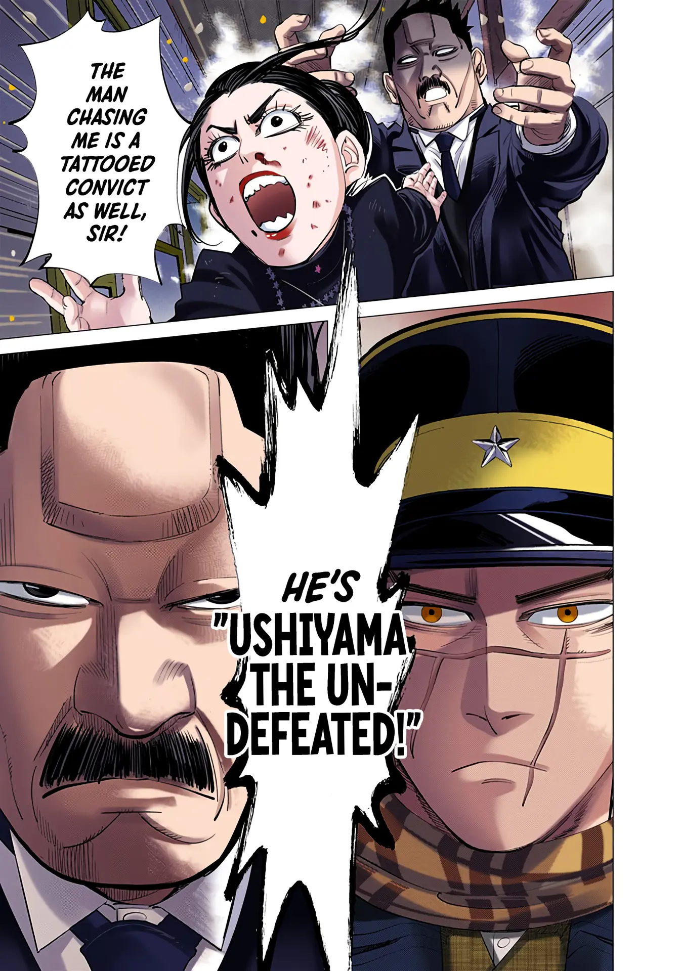 Golden Kamuy - Digital Colored Comics - Vol.6 Chapter 53: Ushiyama The Undefeated