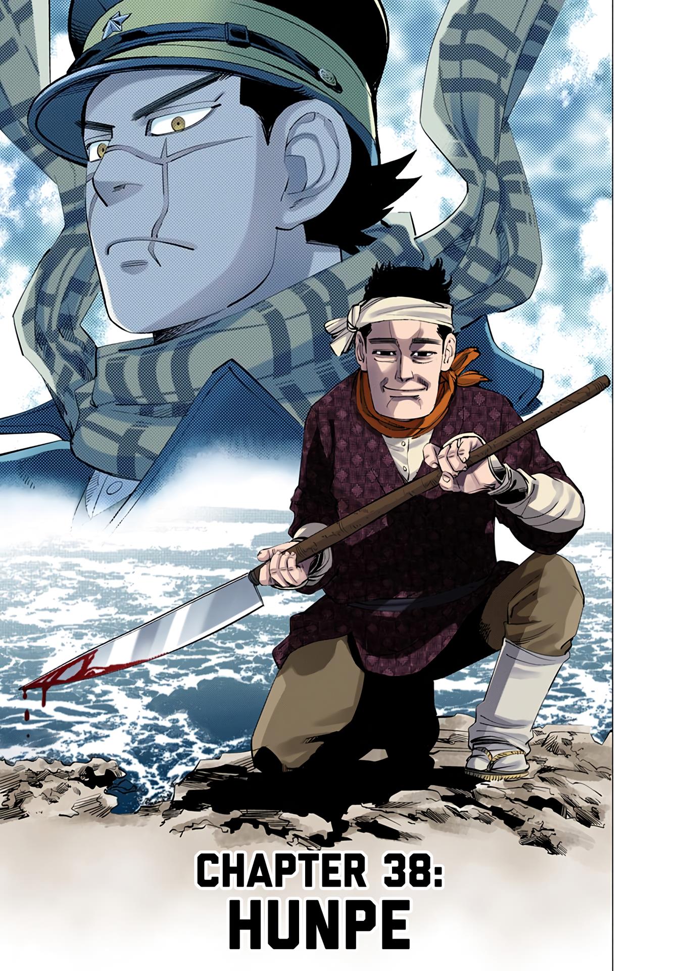 Golden Kamuy - Digital Colored Comics - Vol.4 Chapter 38: Hunpe