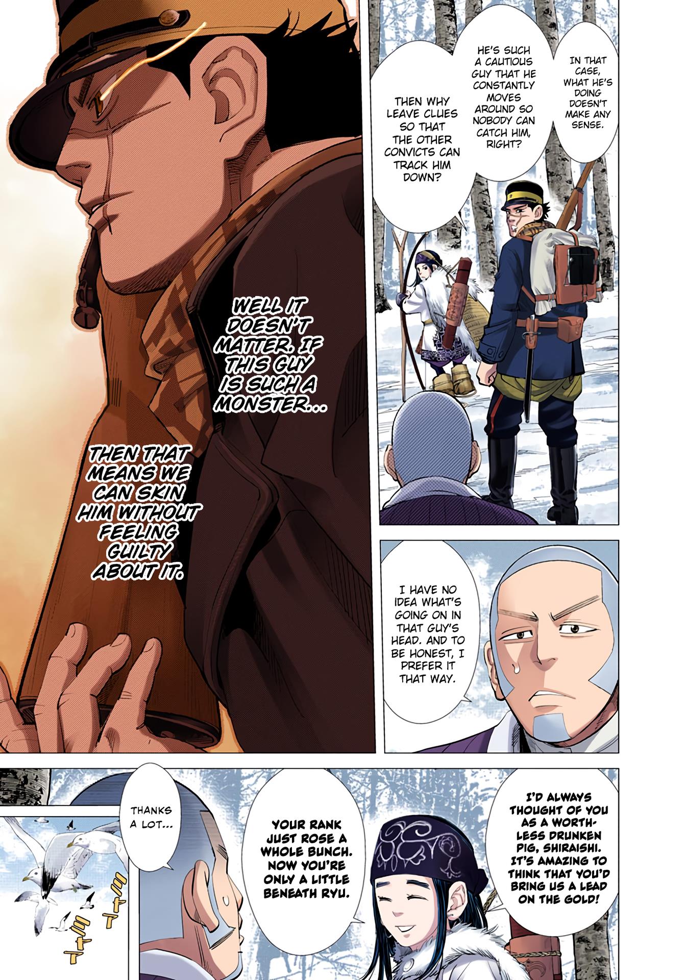 Golden Kamuy - Digital Colored Comics - Vol.4 Chapter 38: Hunpe