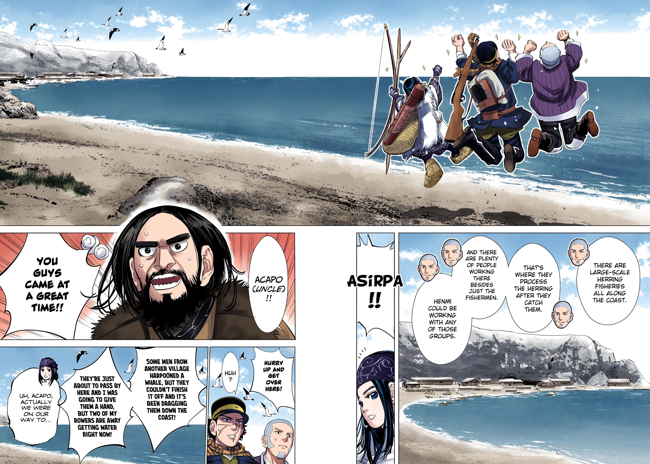 Golden Kamuy - Digital Colored Comics - Vol.4 Chapter 38: Hunpe