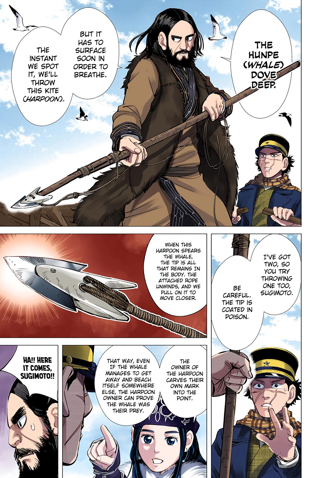 Golden Kamuy - Digital Colored Comics - Vol.4 Chapter 38: Hunpe