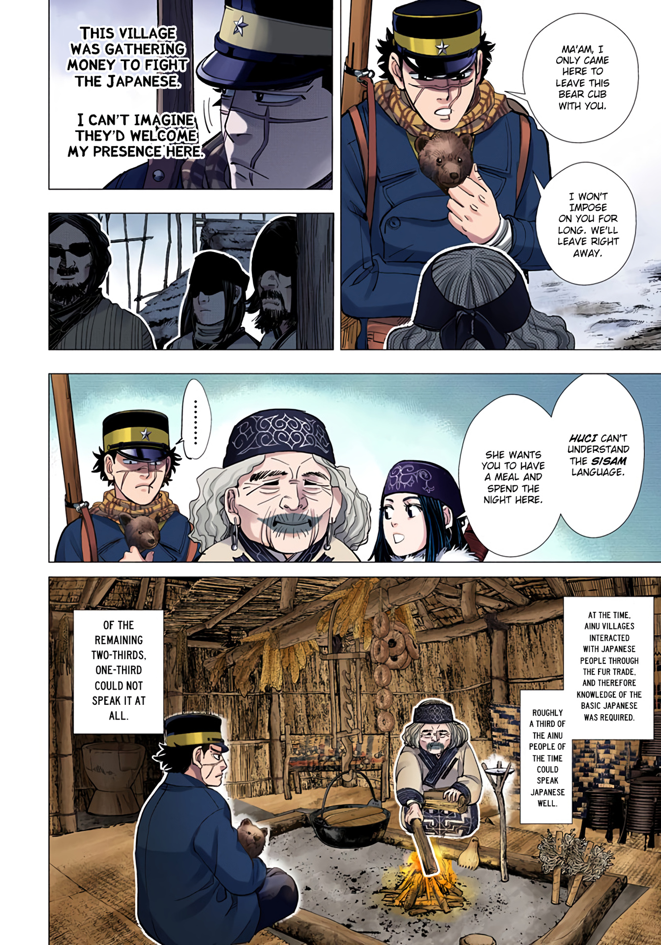 Golden Kamuy - Digital Colored Comics - Vol.2 Chapter 11: Ainu Kotan