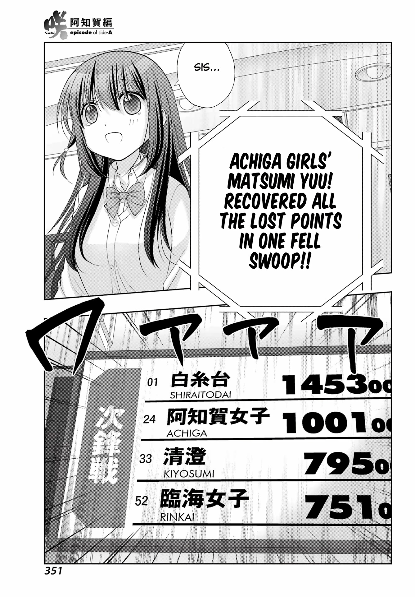 Saki: Achiga-Hen - Episode Of Side-A - New Series - Chapter 40: Aim