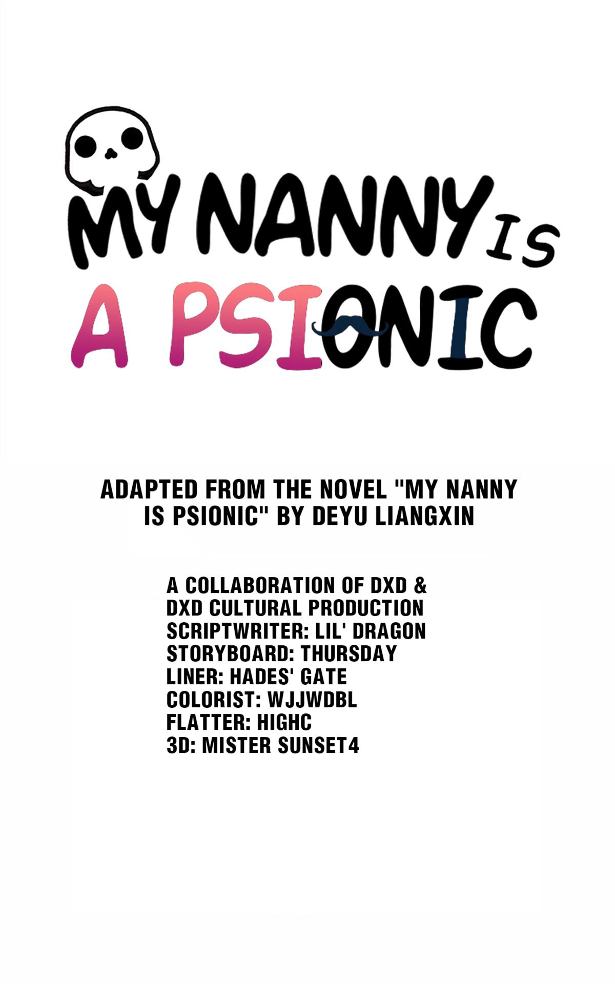 My Nanny Is Psionic - Chapter 14.1: We Can All Go Out Together