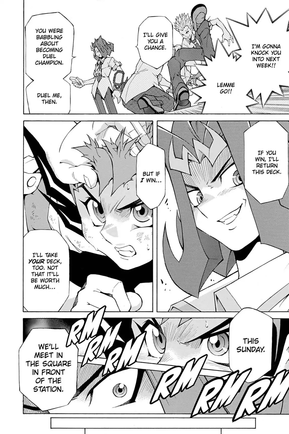 Yu-Gi-Oh! Zexal - Chapter 1: Vol.1 Rank 1: The Name S Yuma!!