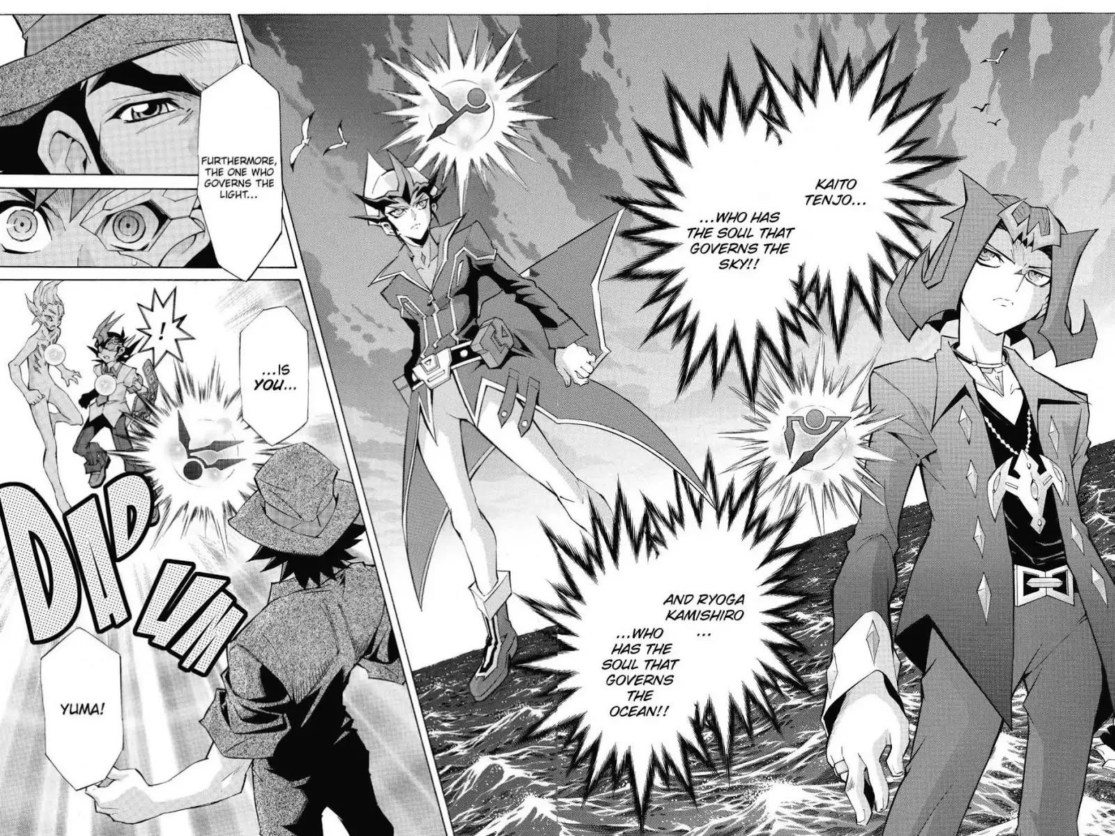 Yu-Gi-Oh! Zexal - Chapter 48: Vol.8 Rank 48: The Four Powers!!