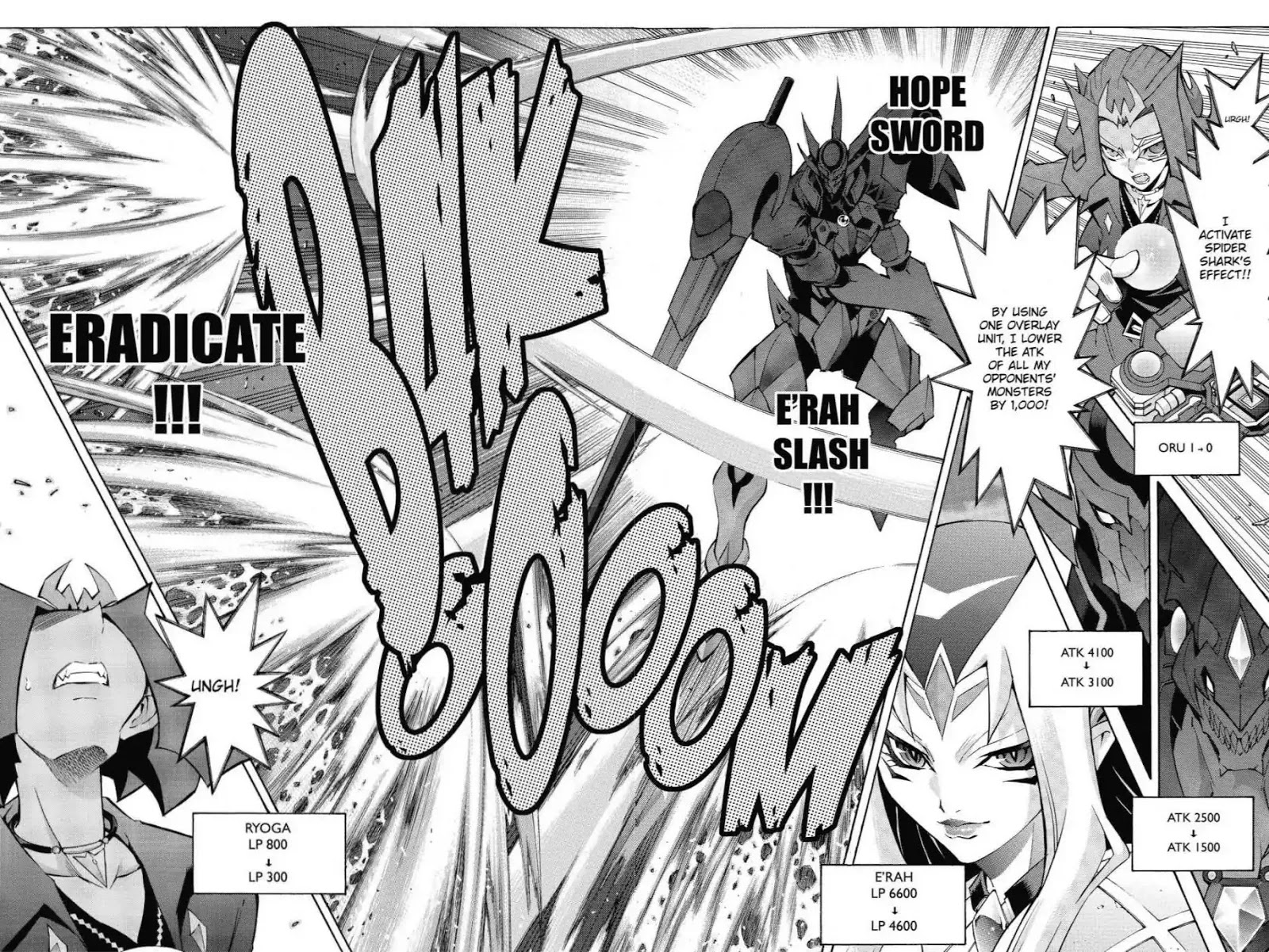 Yu-Gi-Oh! Zexal - Chapter 48: Vol.8 Rank 48: The Four Powers!!