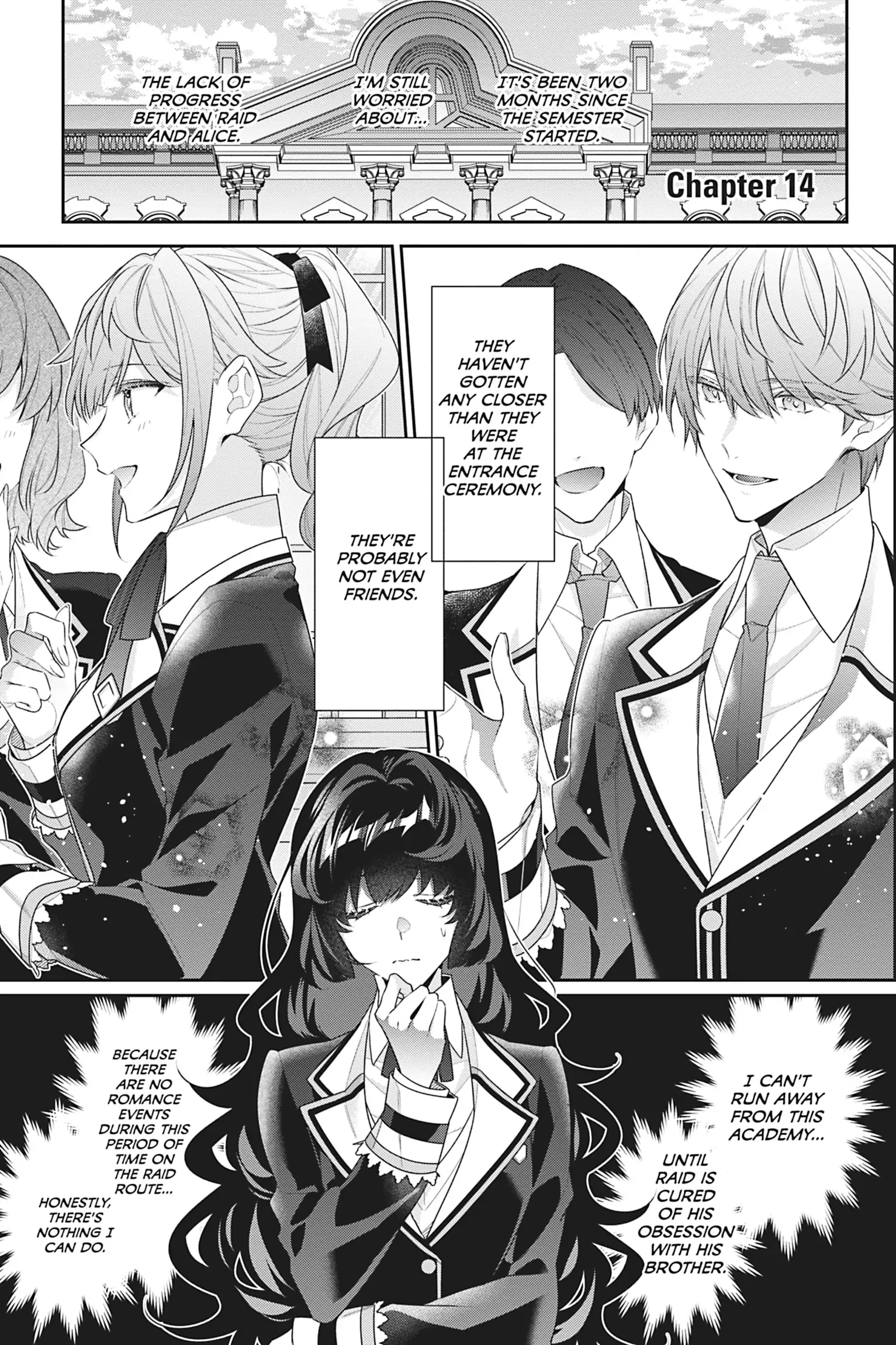 I Was Reincarnated As The Villainess In An Otome Game But The Boys Love Me Anyway - Chapter 14