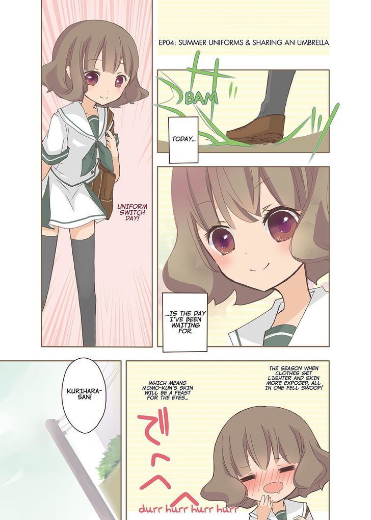 Momokuri - Chapter 4 : Summer Uniforms & Sharing An Umbrella