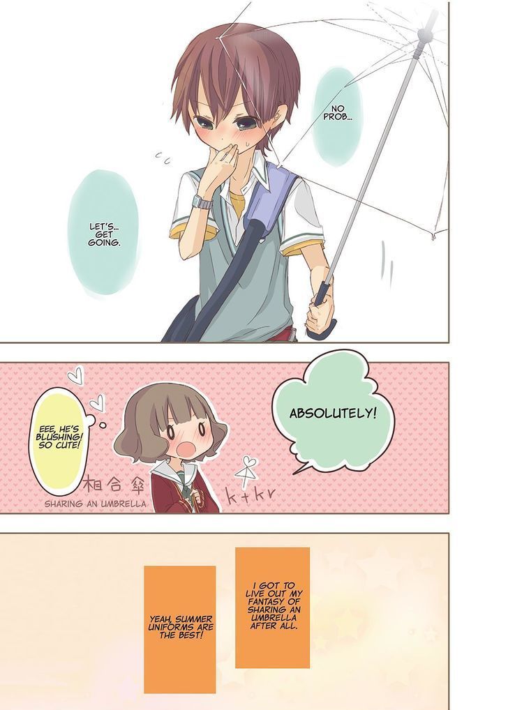 Momokuri - Chapter 4 : Summer Uniforms & Sharing An Umbrella