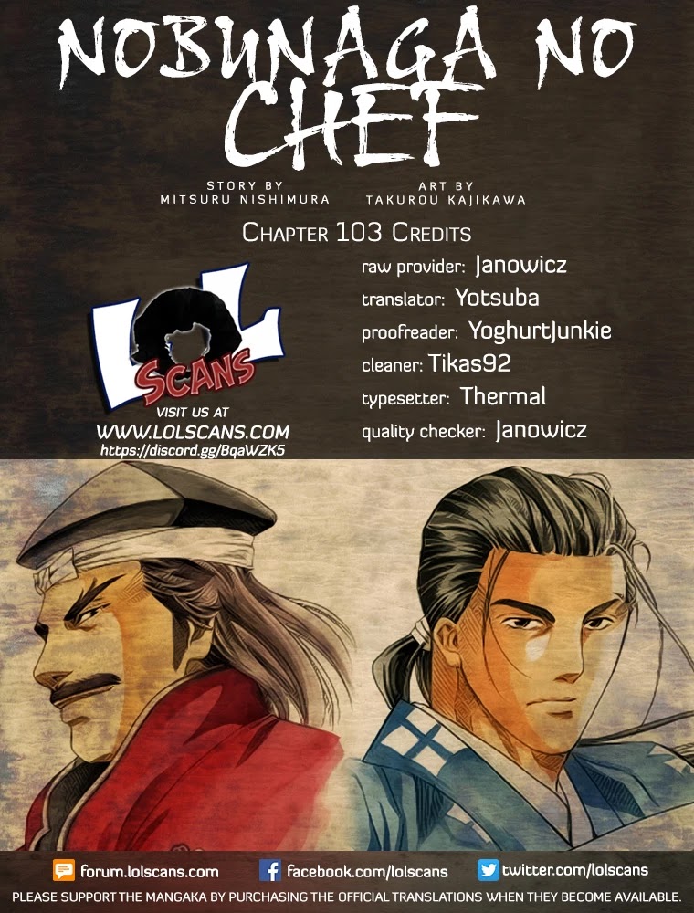 Nobunaga No Chef - Chapter 103: The Conger Eel Of Midwinter