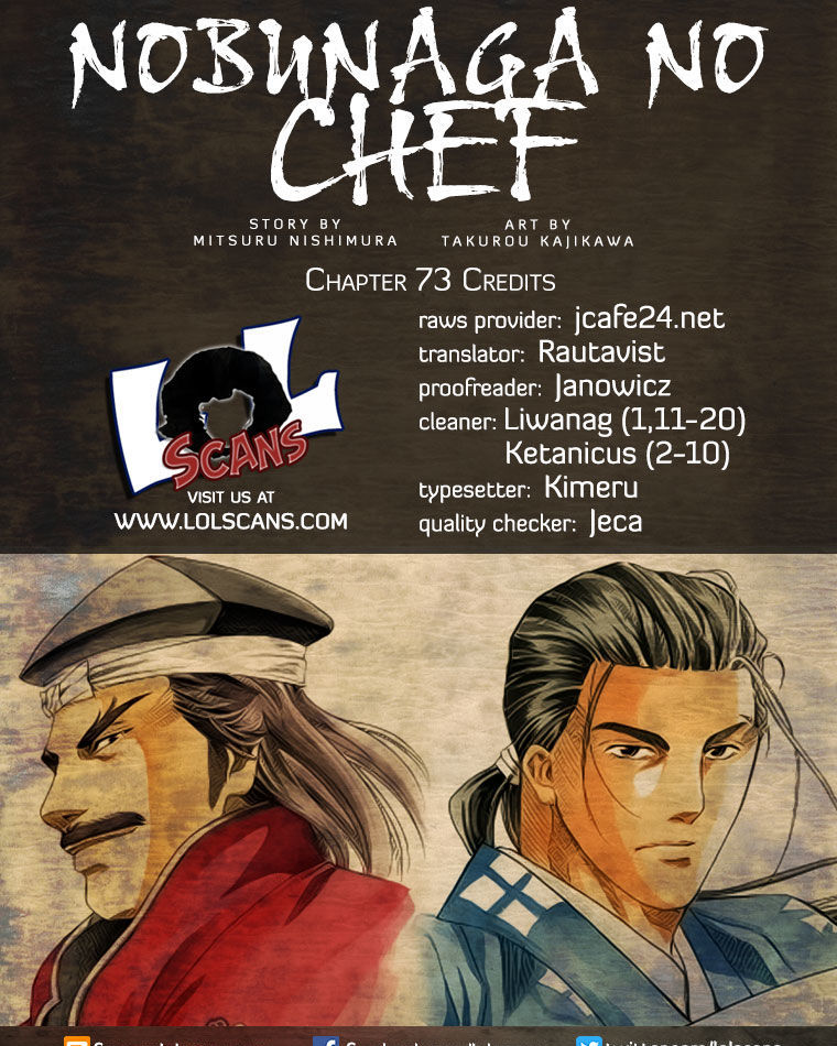 Nobunaga No Chef - Chapter 73 : Shingen's Words