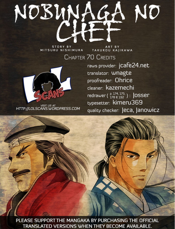 Nobunaga No Chef - Vol.8 Chapter 70 : Ken's Determination