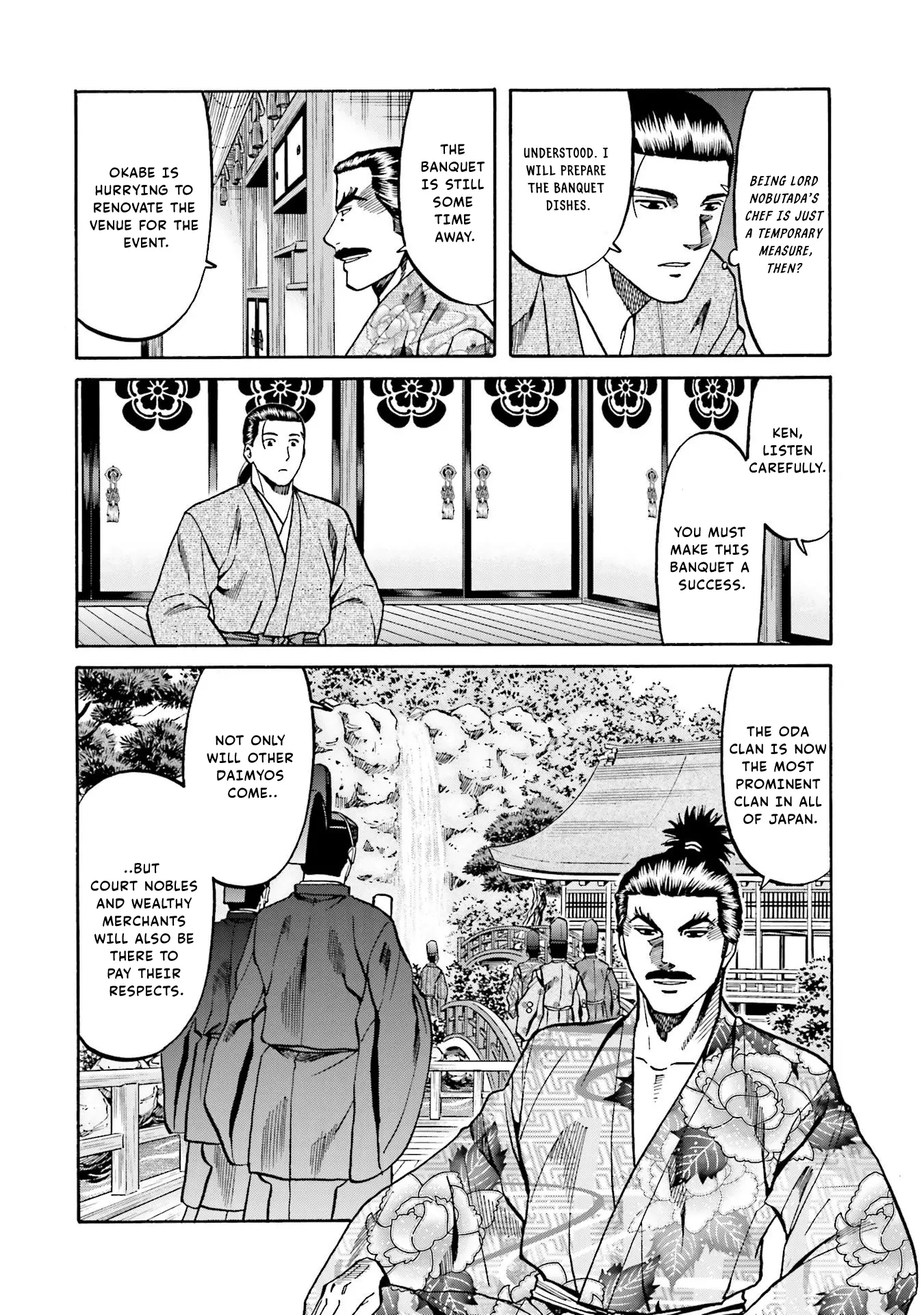 Nobunaga No Chef - Chapter 134: The Aformentioned Son