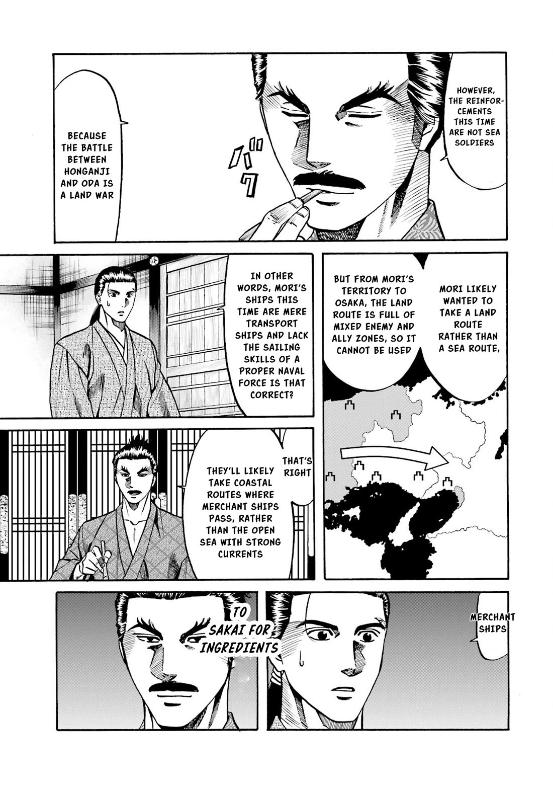 Nobunaga No Chef - Chapter 149: The Mori Army