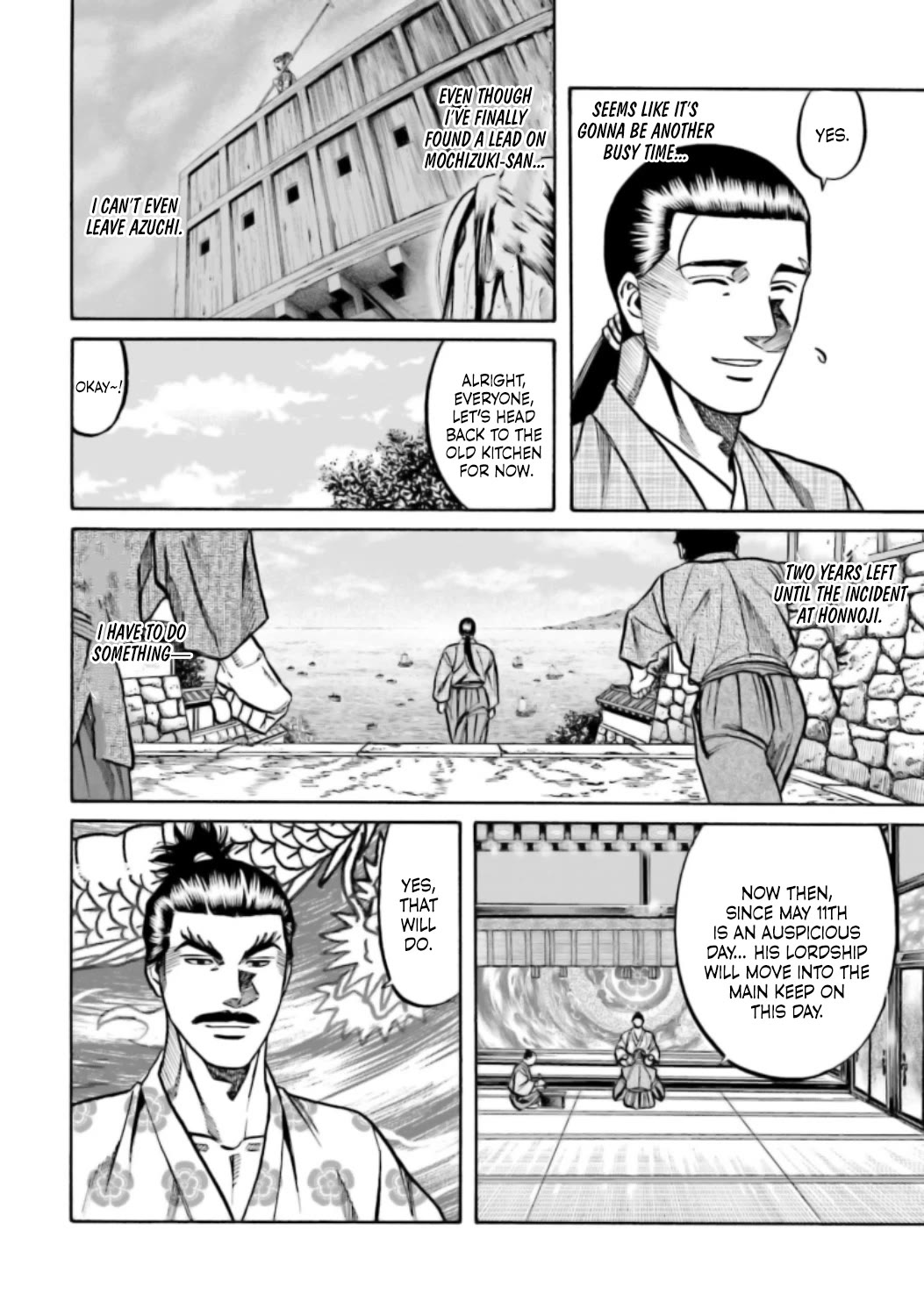 Nobunaga No Chef - Chapter 214: Onward To The New Residence!