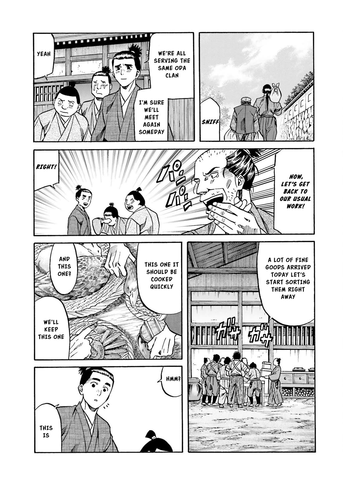 Nobunaga No Chef - Chapter 143: Hachiko's Message