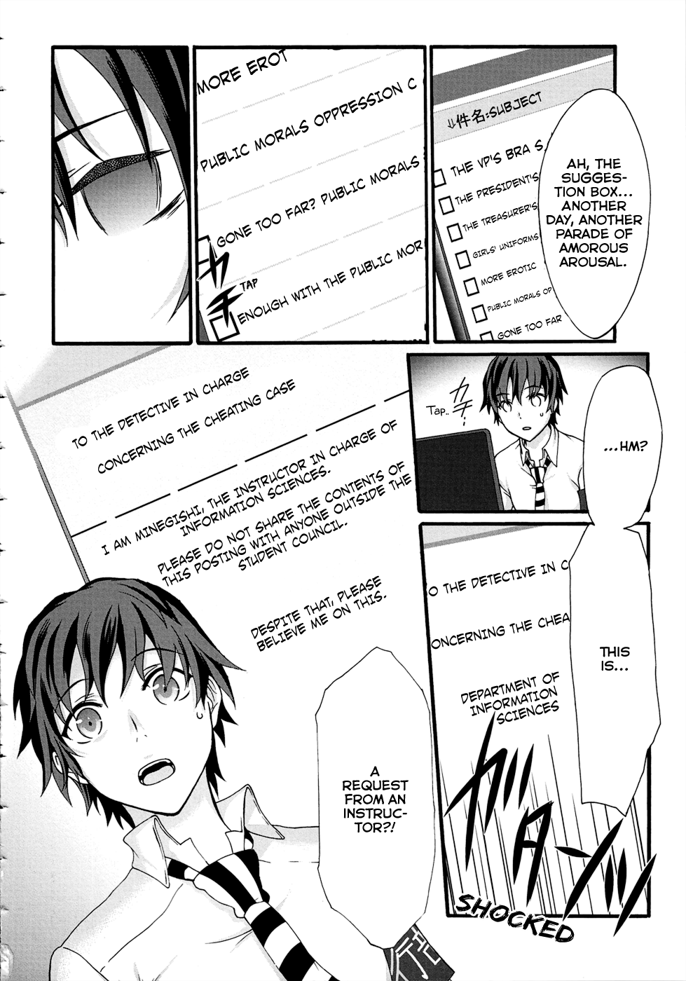 Seitokai Tantei Kirika - Vol.8 Chapter 31: Trust